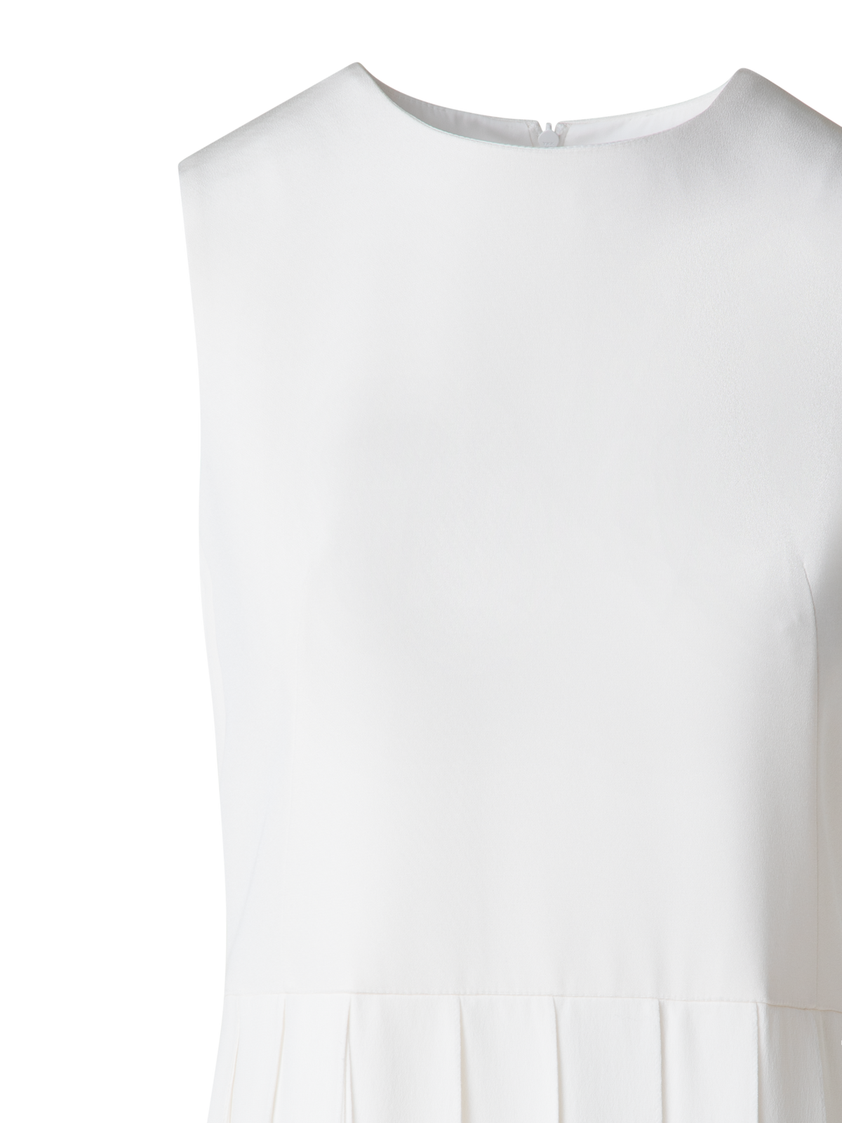 Designer Long Silk Ribbon Gown - neutral - ecru - white