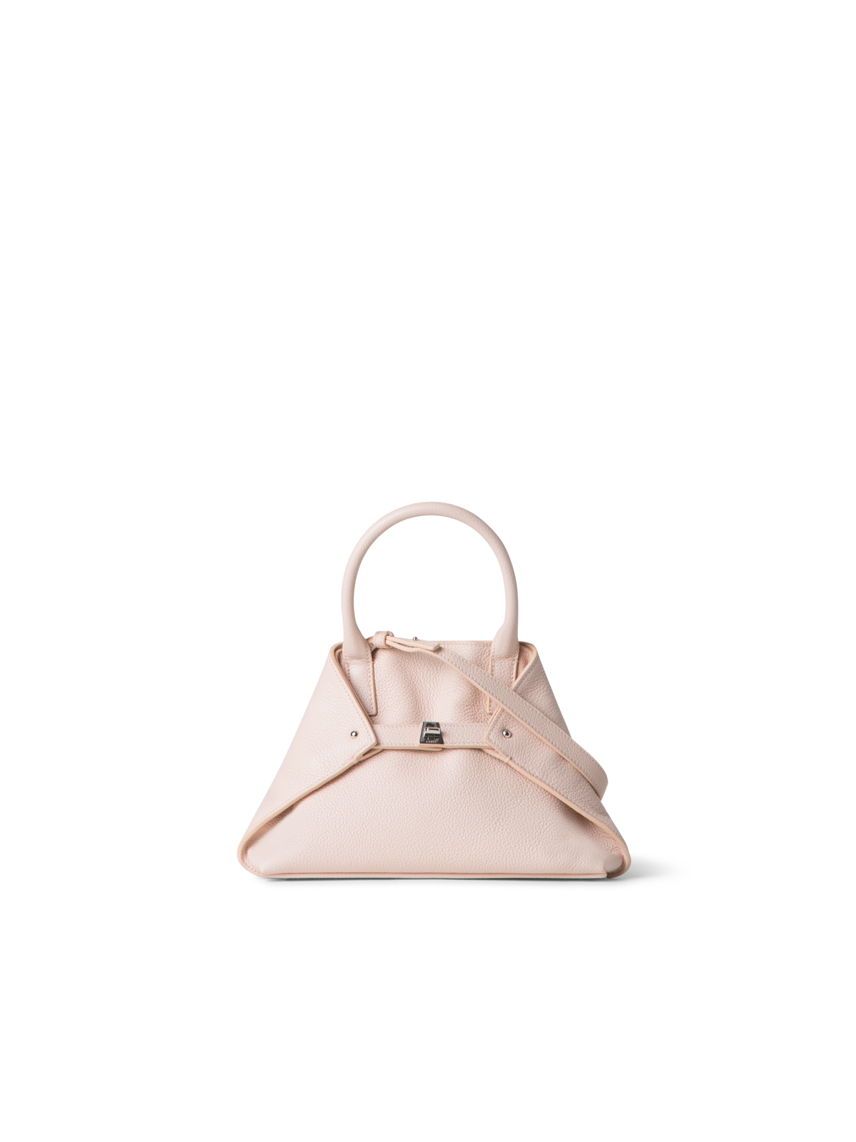 Designer Ai Little Top Handle Tote - pink - pastel