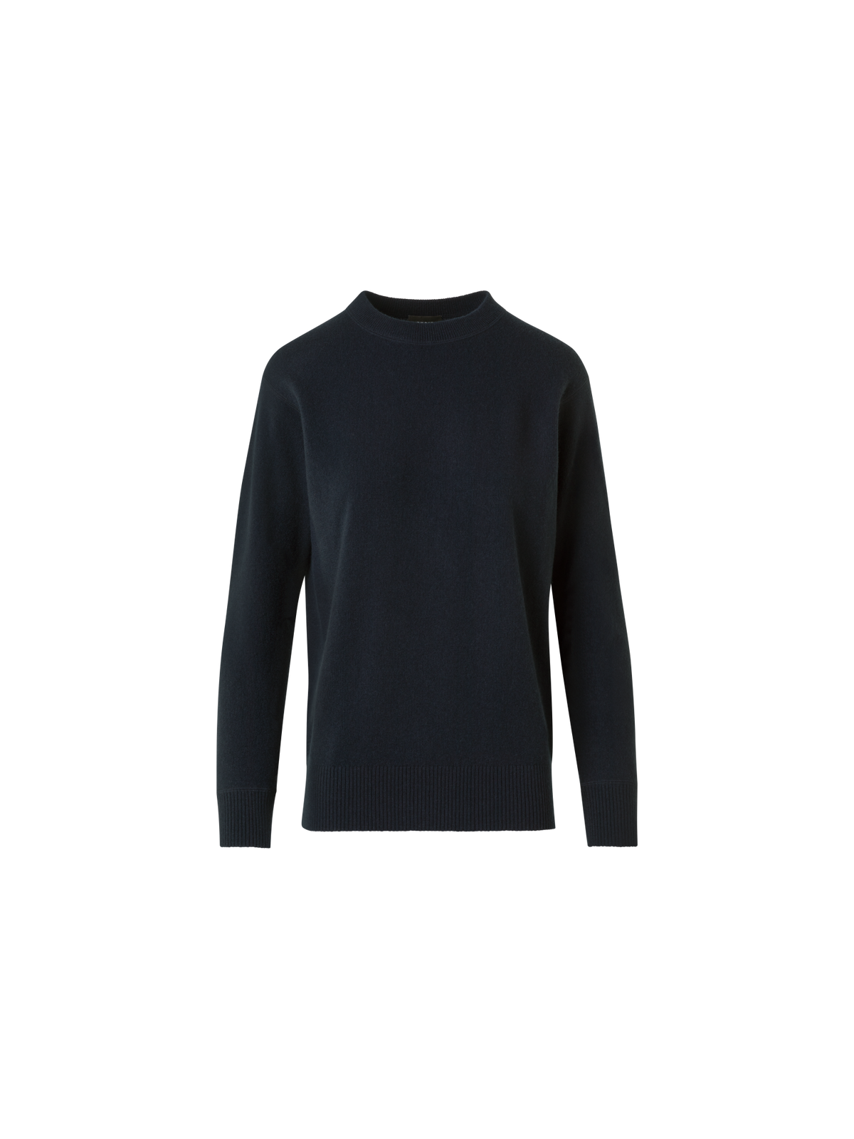 Designer Relaxed Sweater in Pure Cashmere - black - neutral