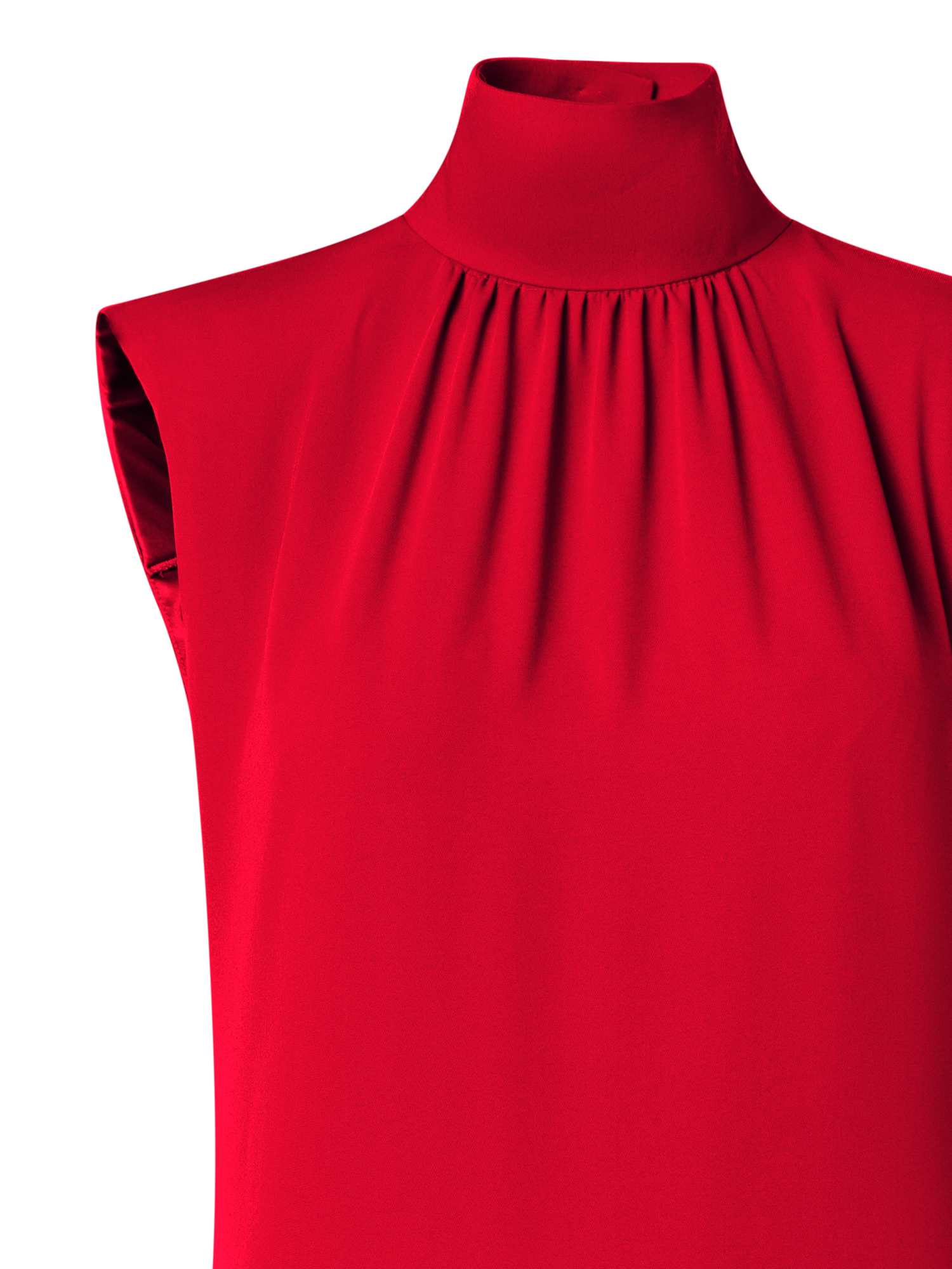 Designer Silk Crêpe Gown