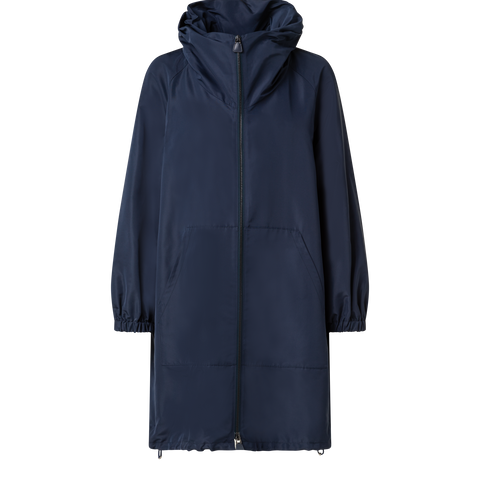 Water-Repellent Silk Taffeta Parka