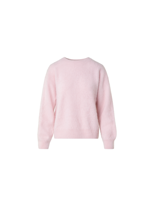 Designer Cloud Cashmere Knit Sweater - pastel - pink