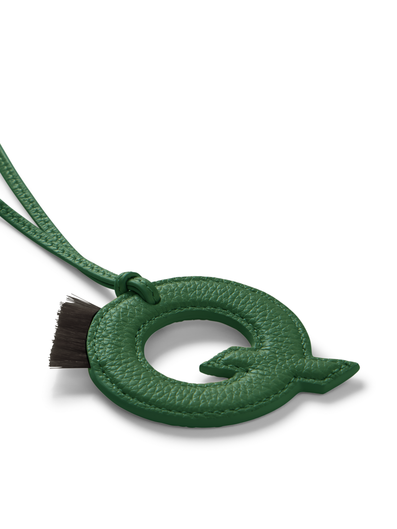 Designer Letter Charm Q