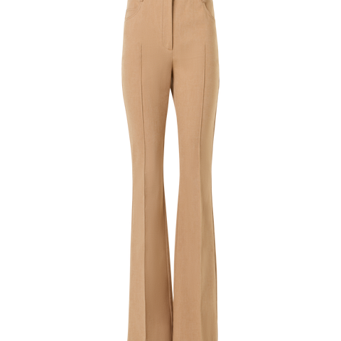 Farid Bootcut Hose aus Stretch-Baumwoll-Denim