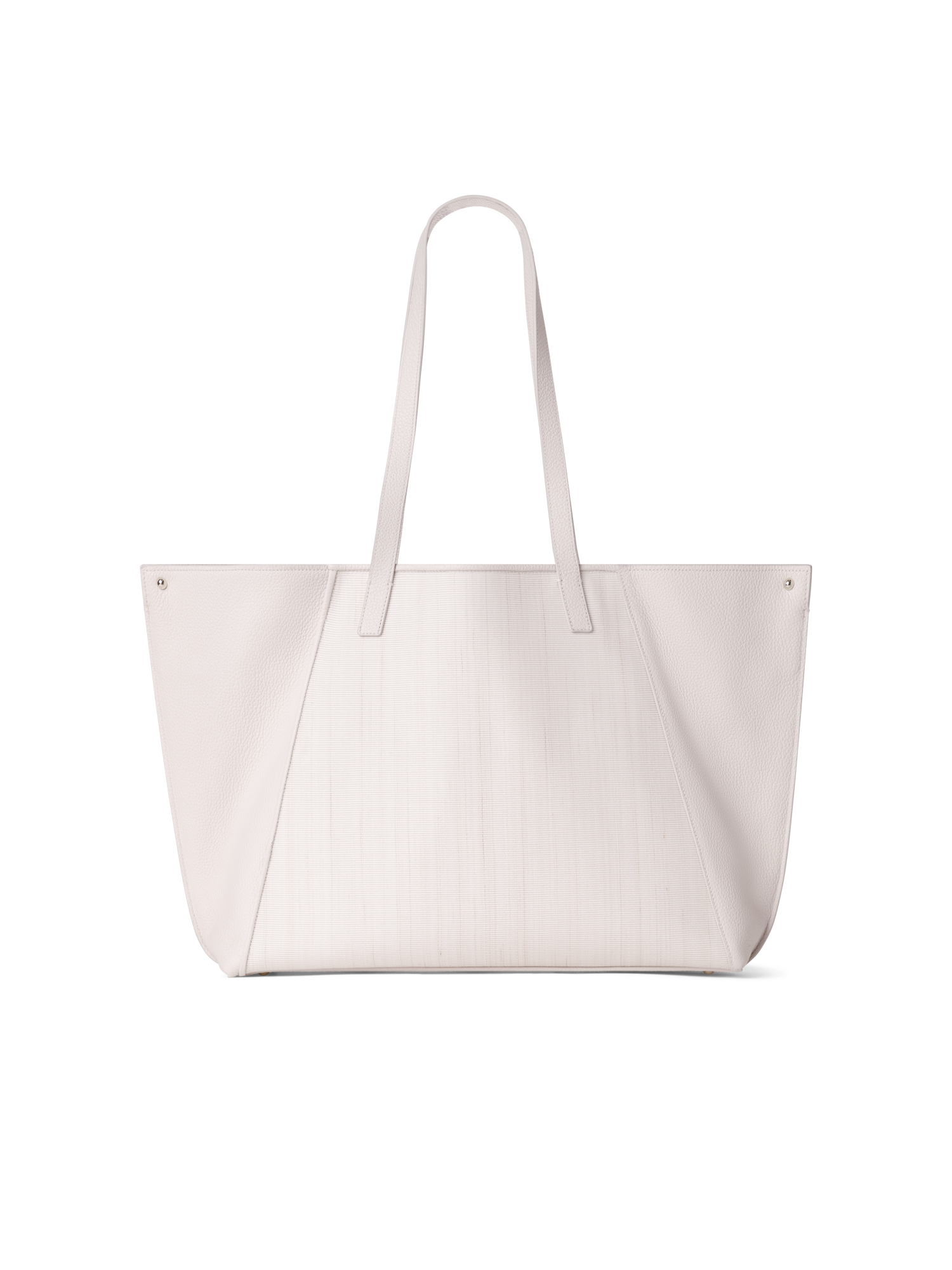 Designer Ai Medium Shoulder Tote - neutral - ecru - white