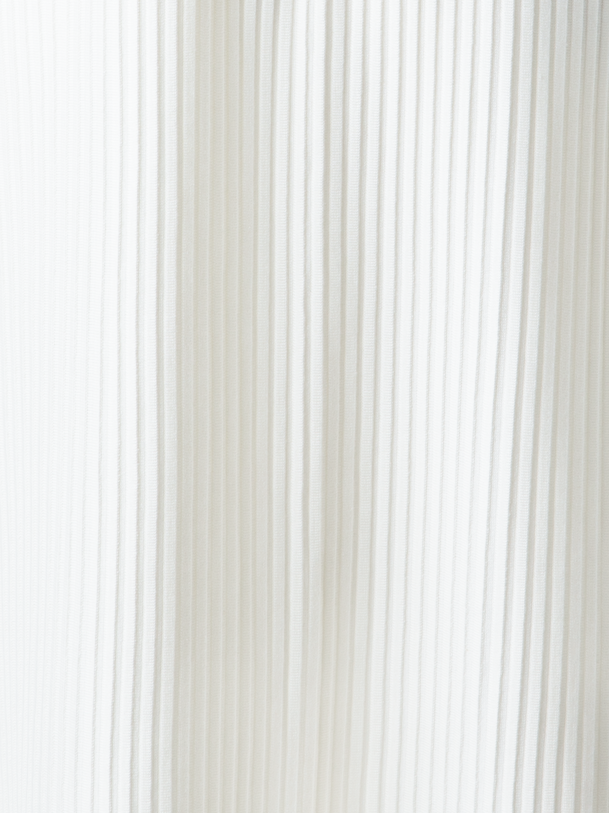 Designer Long Knit Coat in Semi-Sheer Silk Cotton - neutral - ecru - white