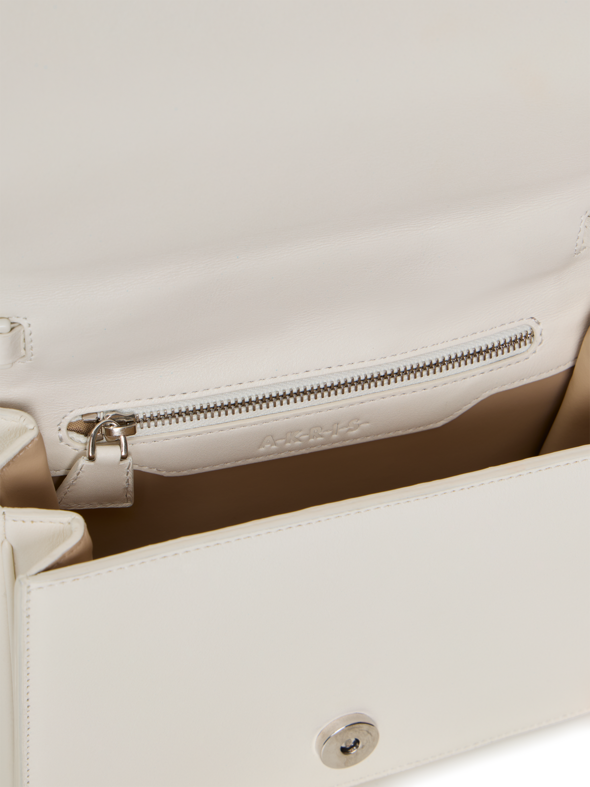 Designer Alice Small Top Handle Bag - ecru