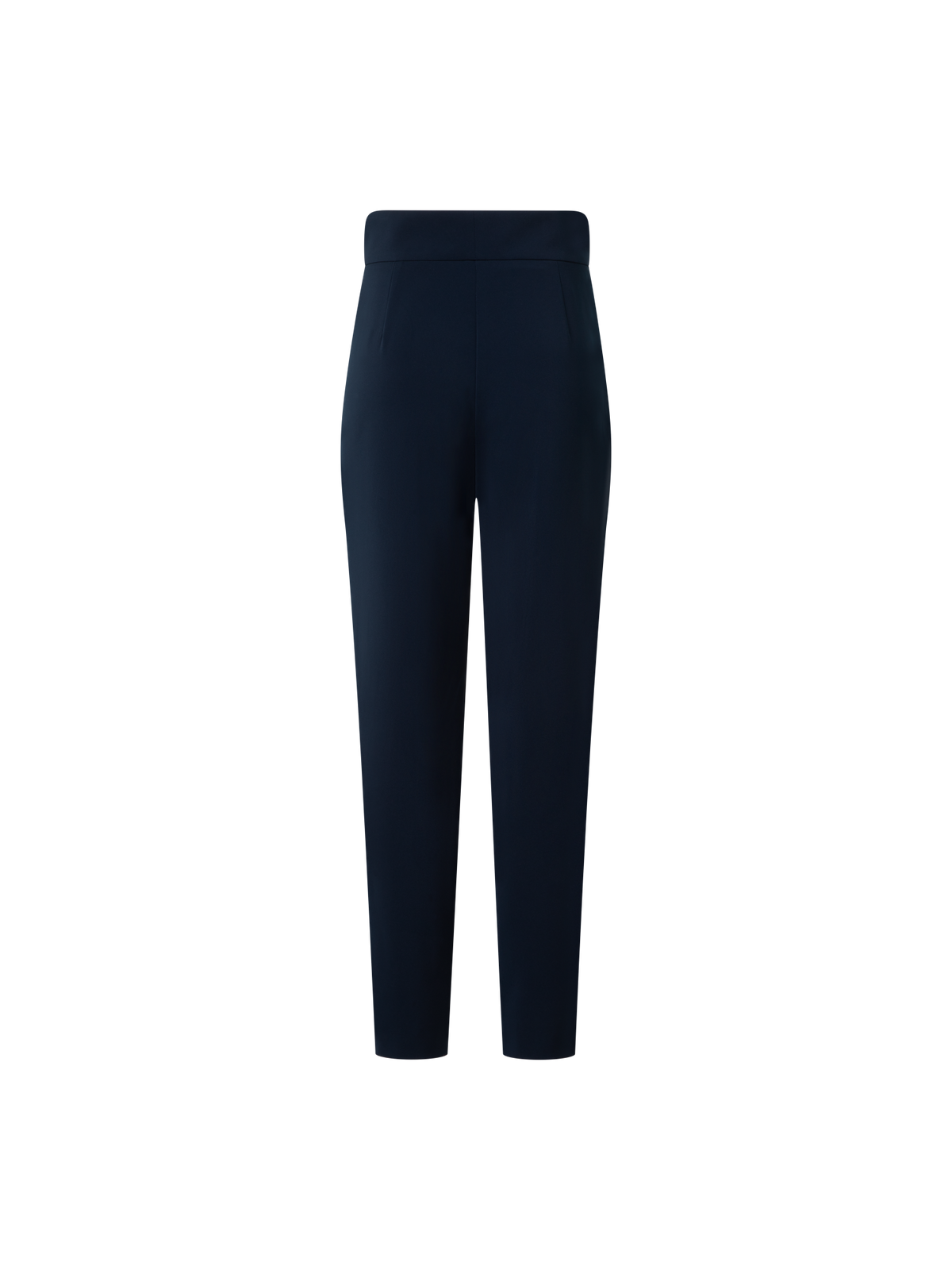 Designer Casual Slouchy Signature Lasercut Pants - navy - blue