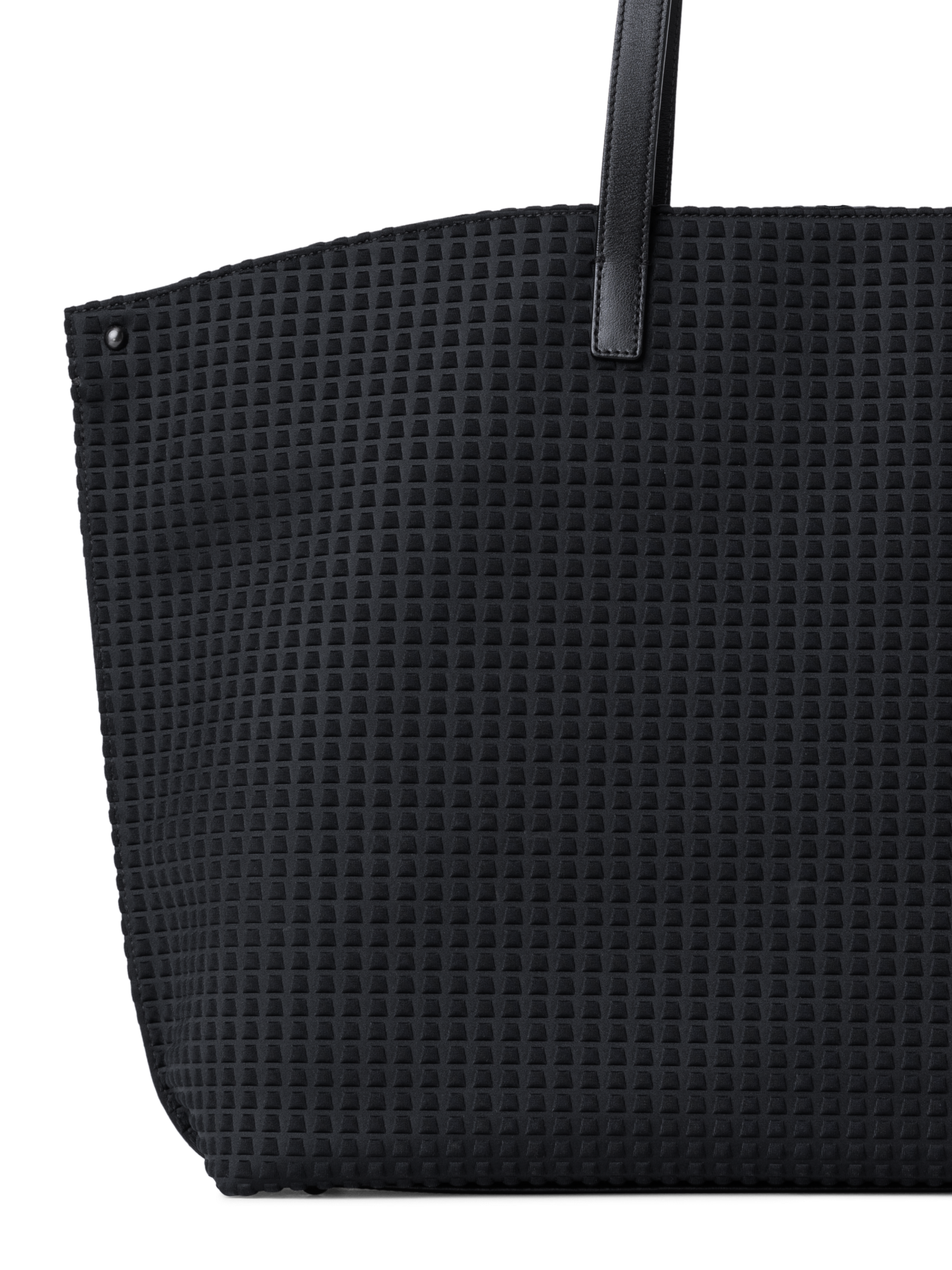 Designer Ai Medium Shoulder Tote - neutral - black