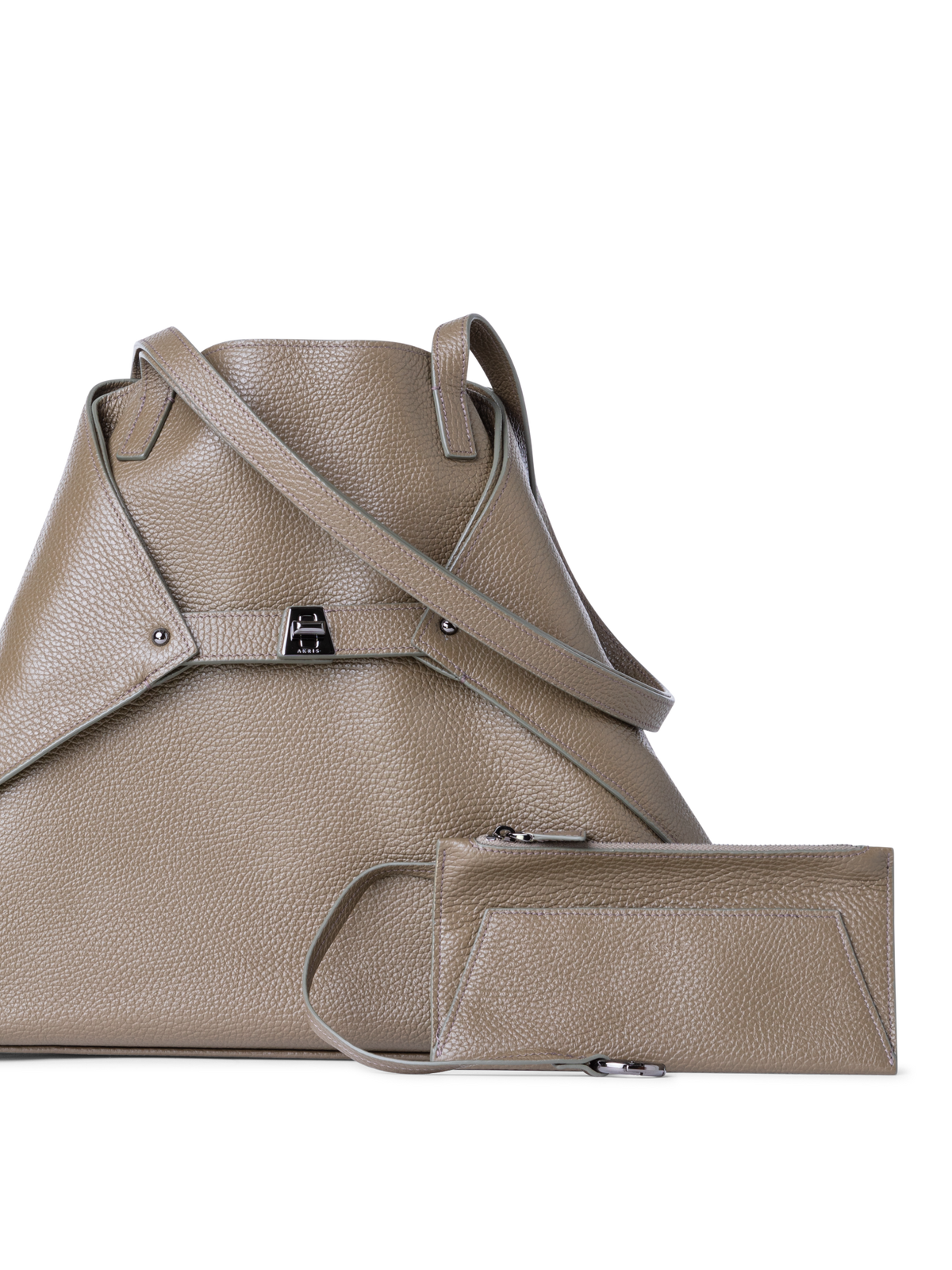 Designer Ai Medium Shoulder Tote - green