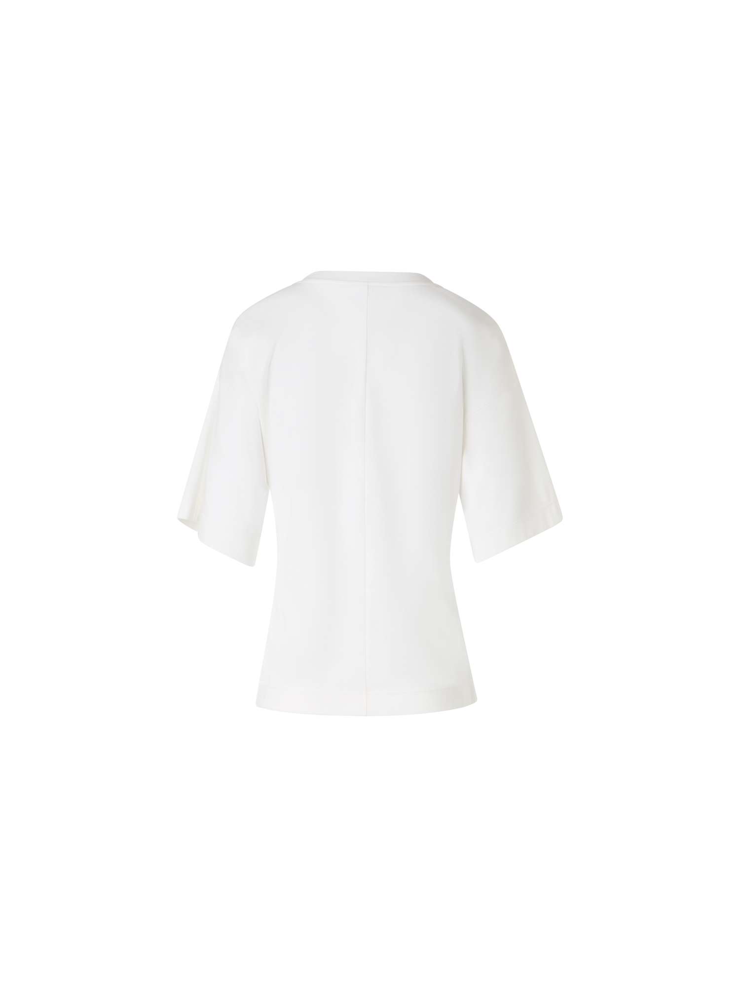 Designer Short-Sleeve Punto Dot T-Shirt - white