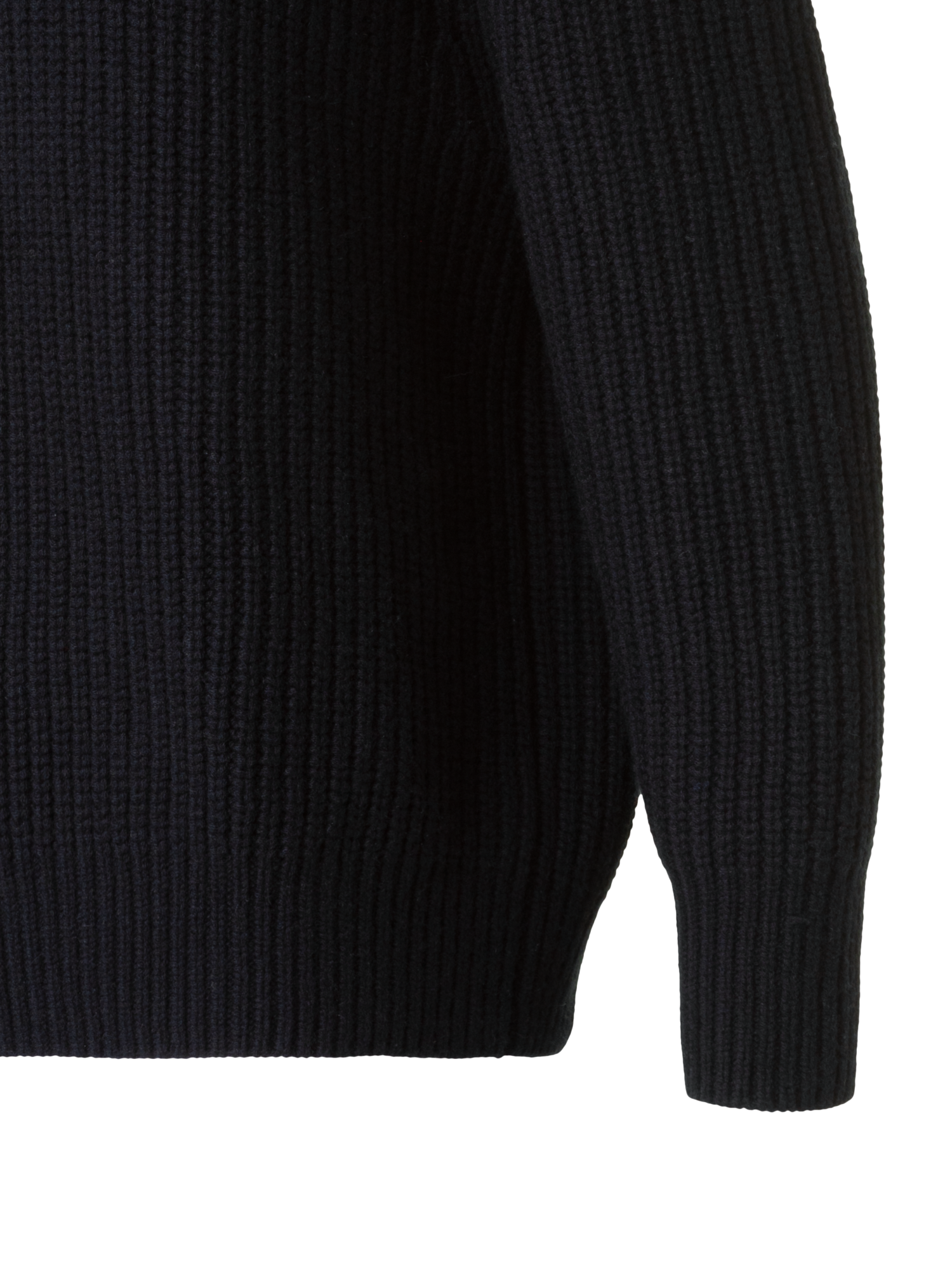 Designer Oversized Wool Cashmere Mock Neck Knit Sweater - black - neutral