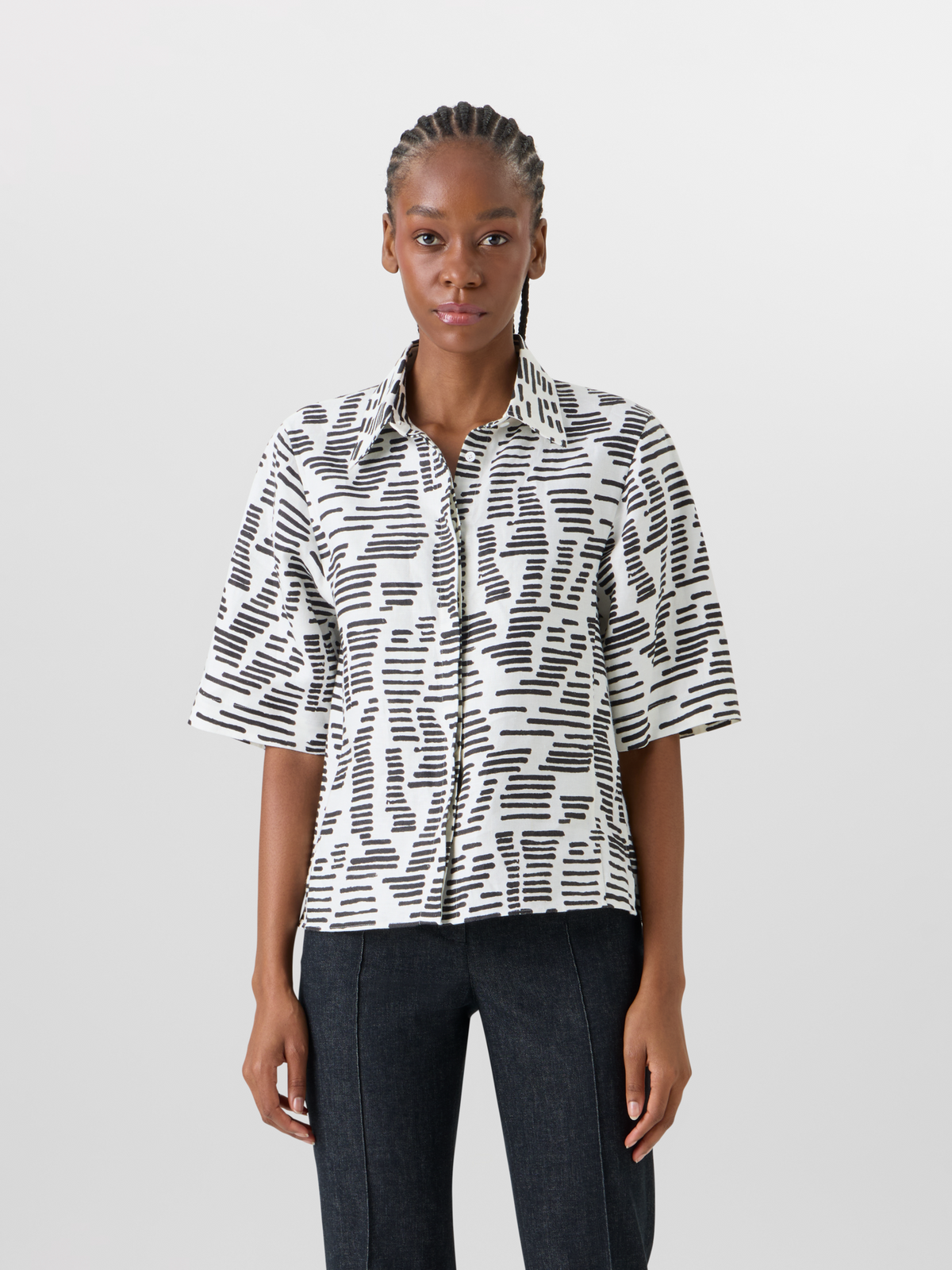 Designer Dance Movements Blouse - white #editorial