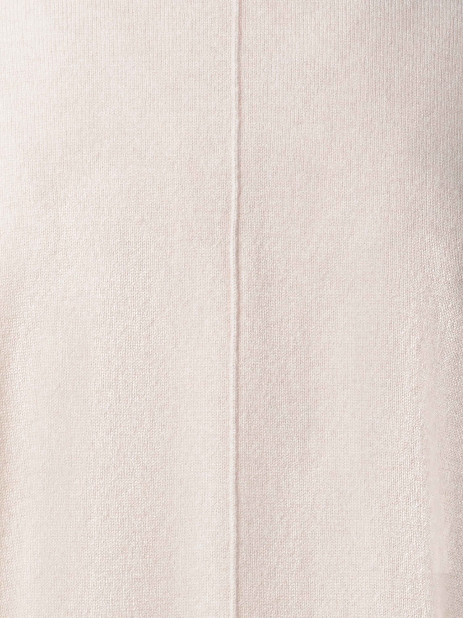 Designer 100% Cashmere V-Neck Knit Sweater - neutral - beige