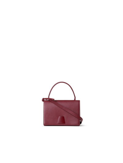 Designer Alice Small Top Handle Bag - red