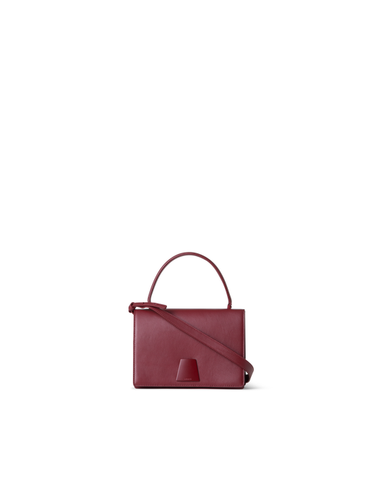 Designer Alice Small Top Handle Bag - red