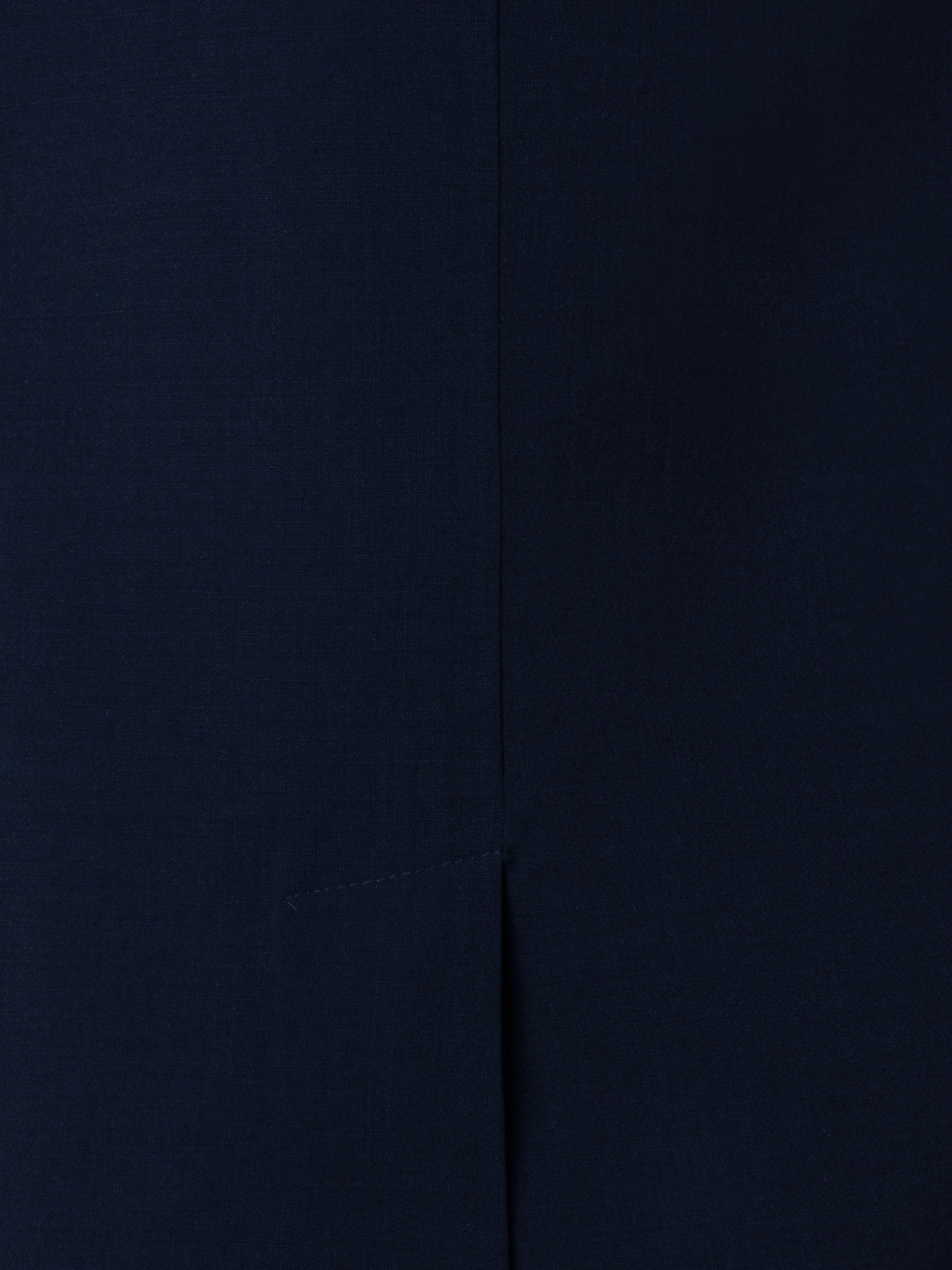 Designer Long Jacket in Wool Double-Face - navy - blue