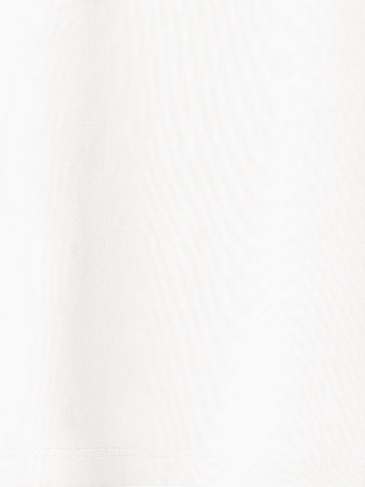 Designer Cotton Jersey T-Shirt - white