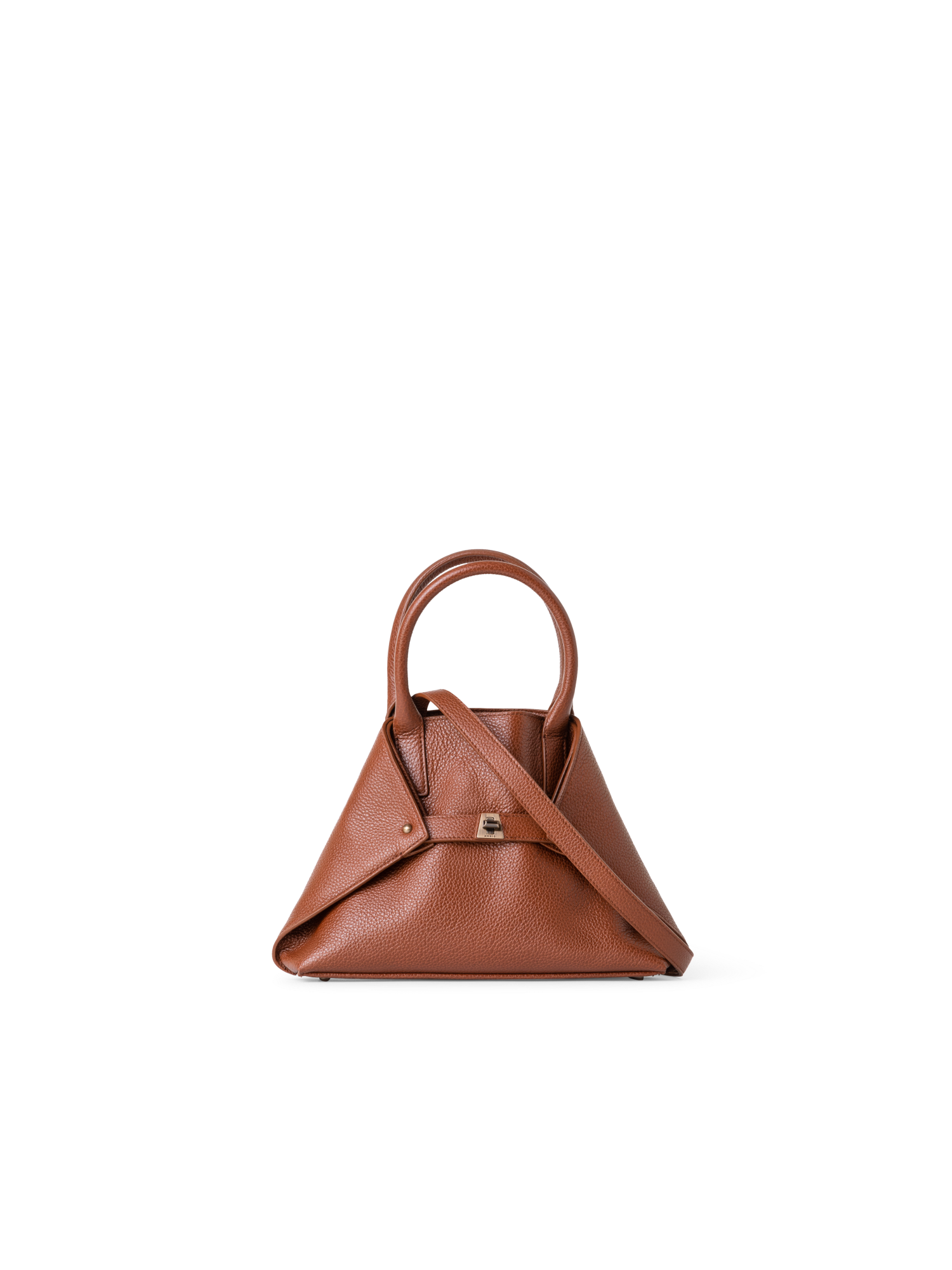 Designer Ai Little Top Handle Tote - neutral - brown