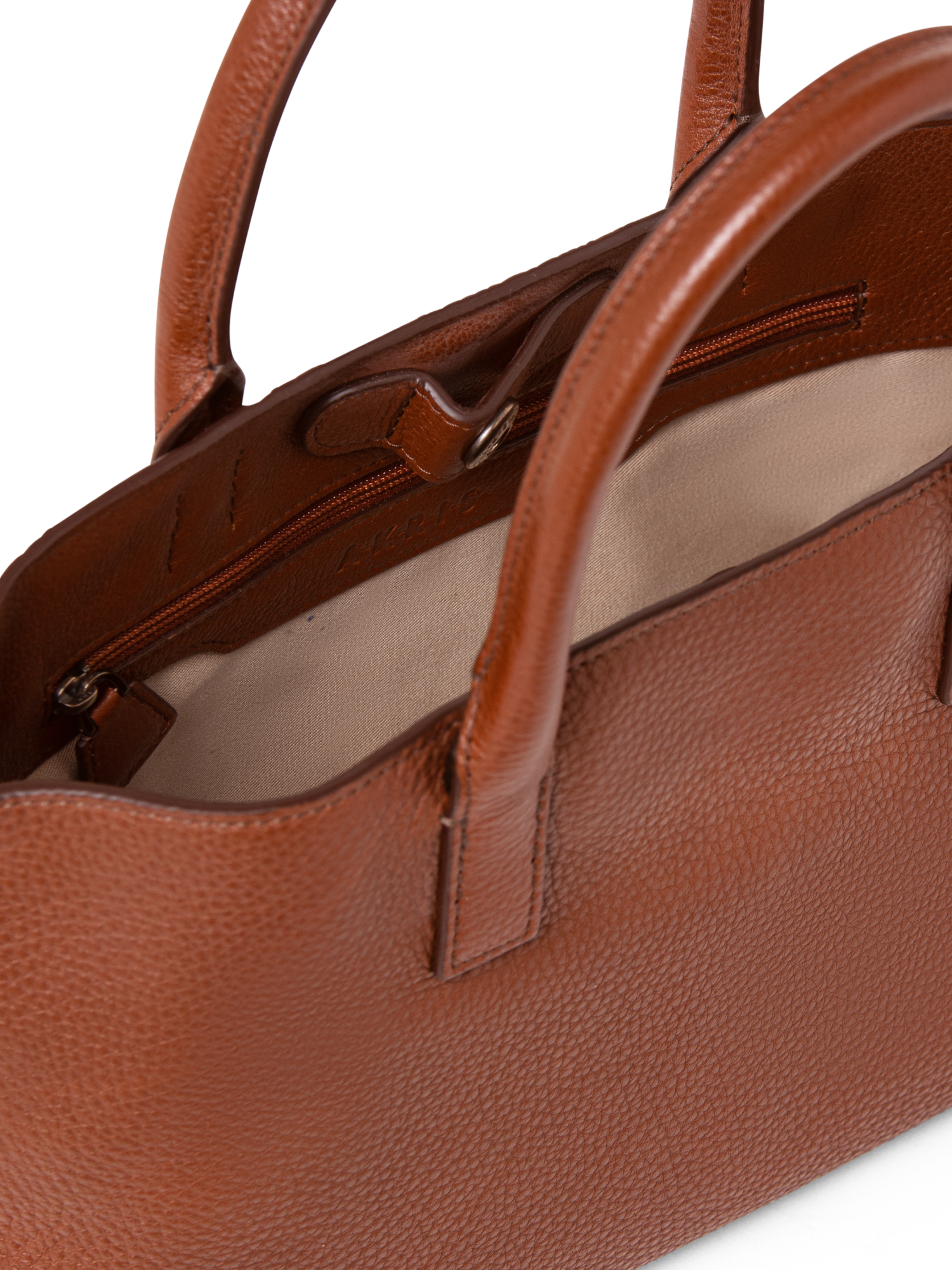 Designer Ai Little Top Handle Tote - neutral - brown