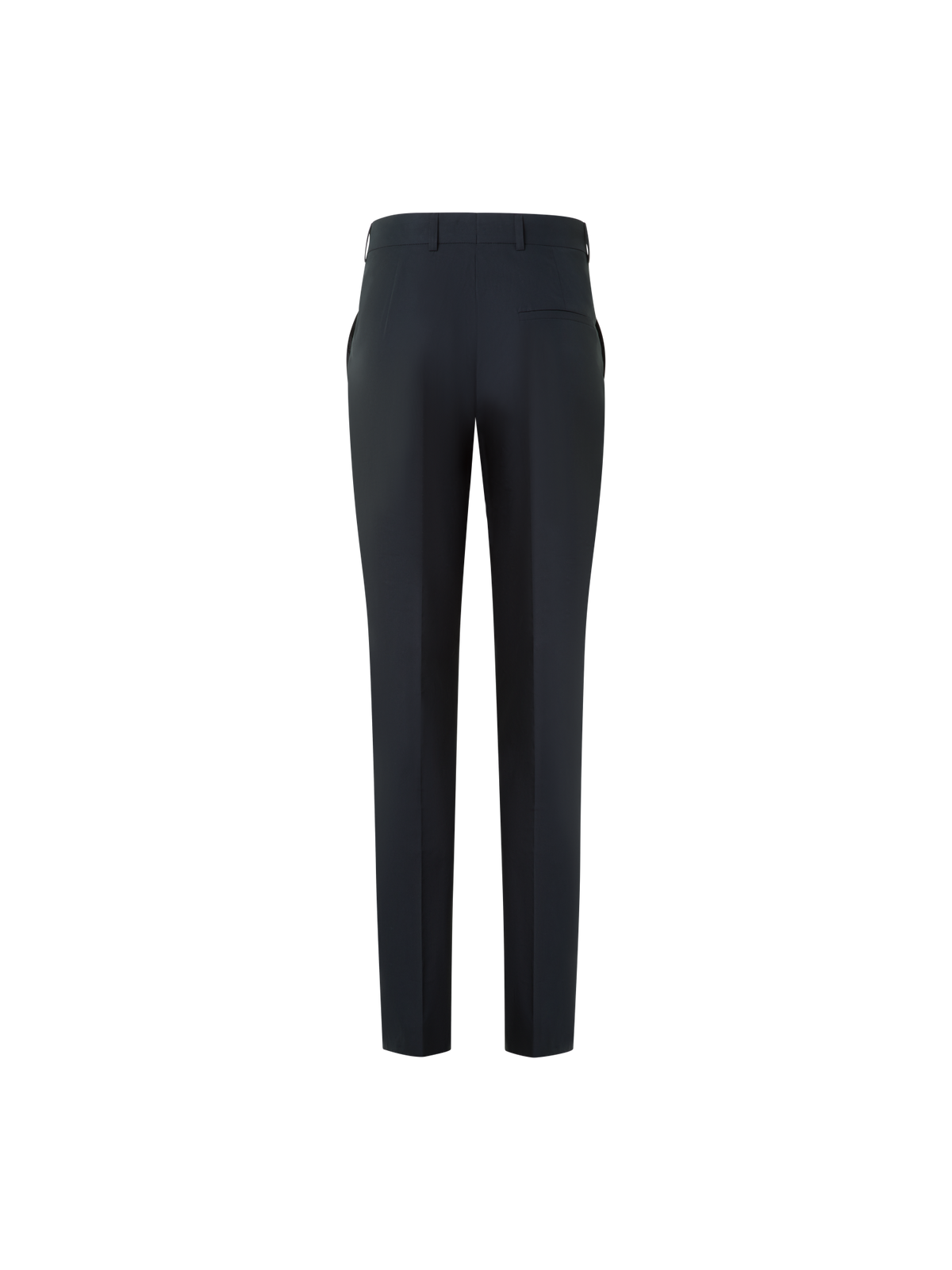 Designer Tapered Ankle Length Cotton Pants - black - neutral