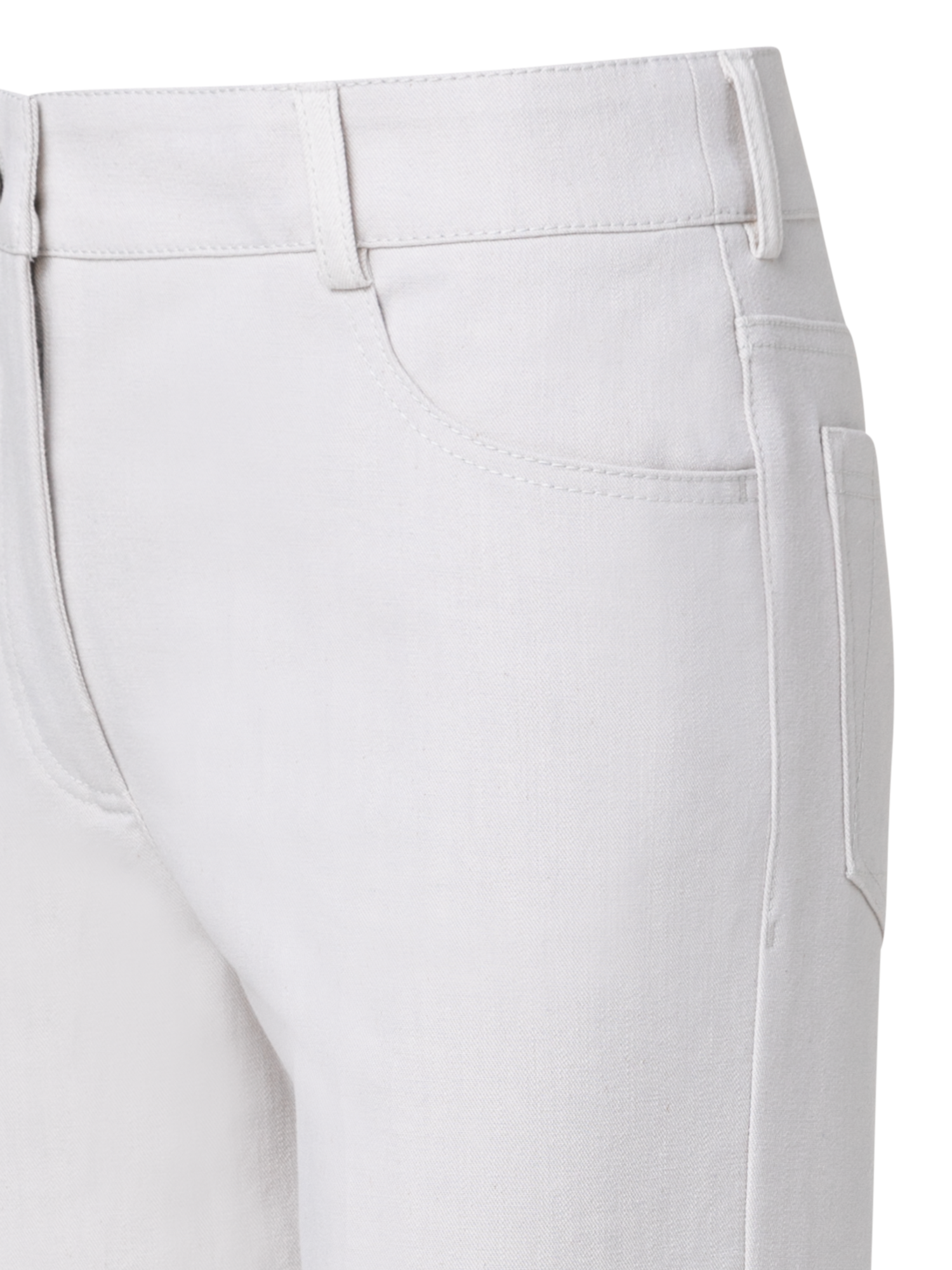 Designer Straight Cotton Stretch Denim Pants