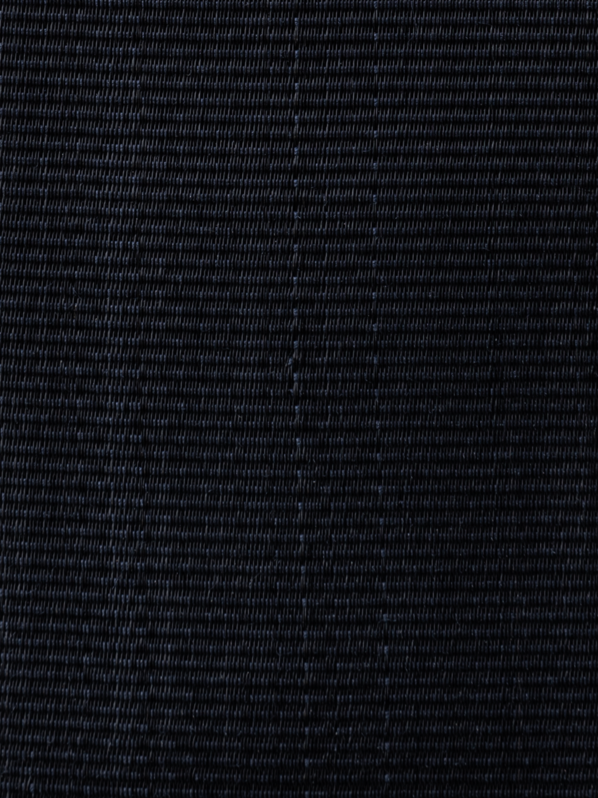 Designer Luggage Tag in Horsehair and Leather - black