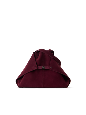 Designer Ai Medium Shoulder Tote - wine