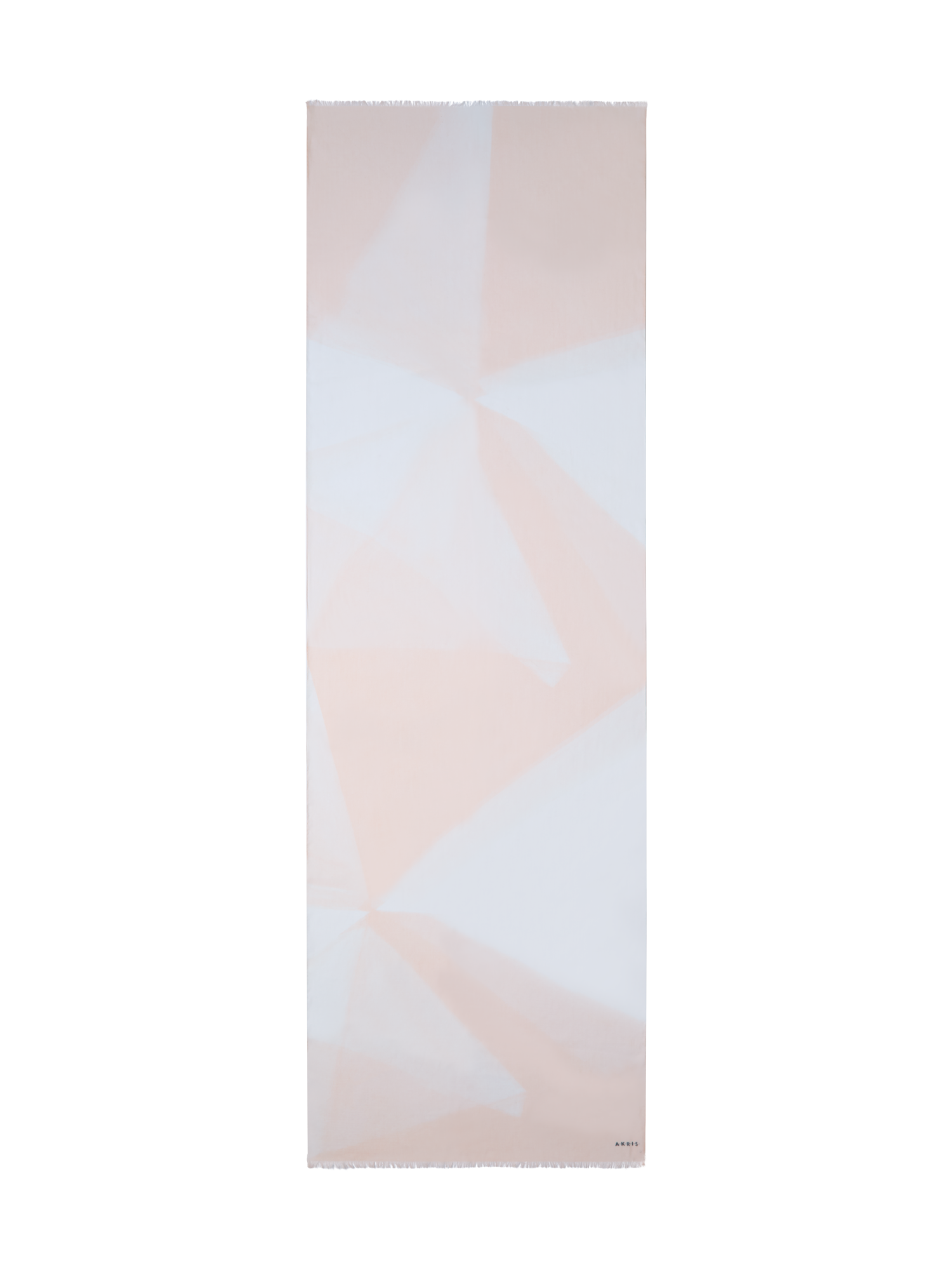 Designer Cotton Silk Scarf with Chiaroscuro Print