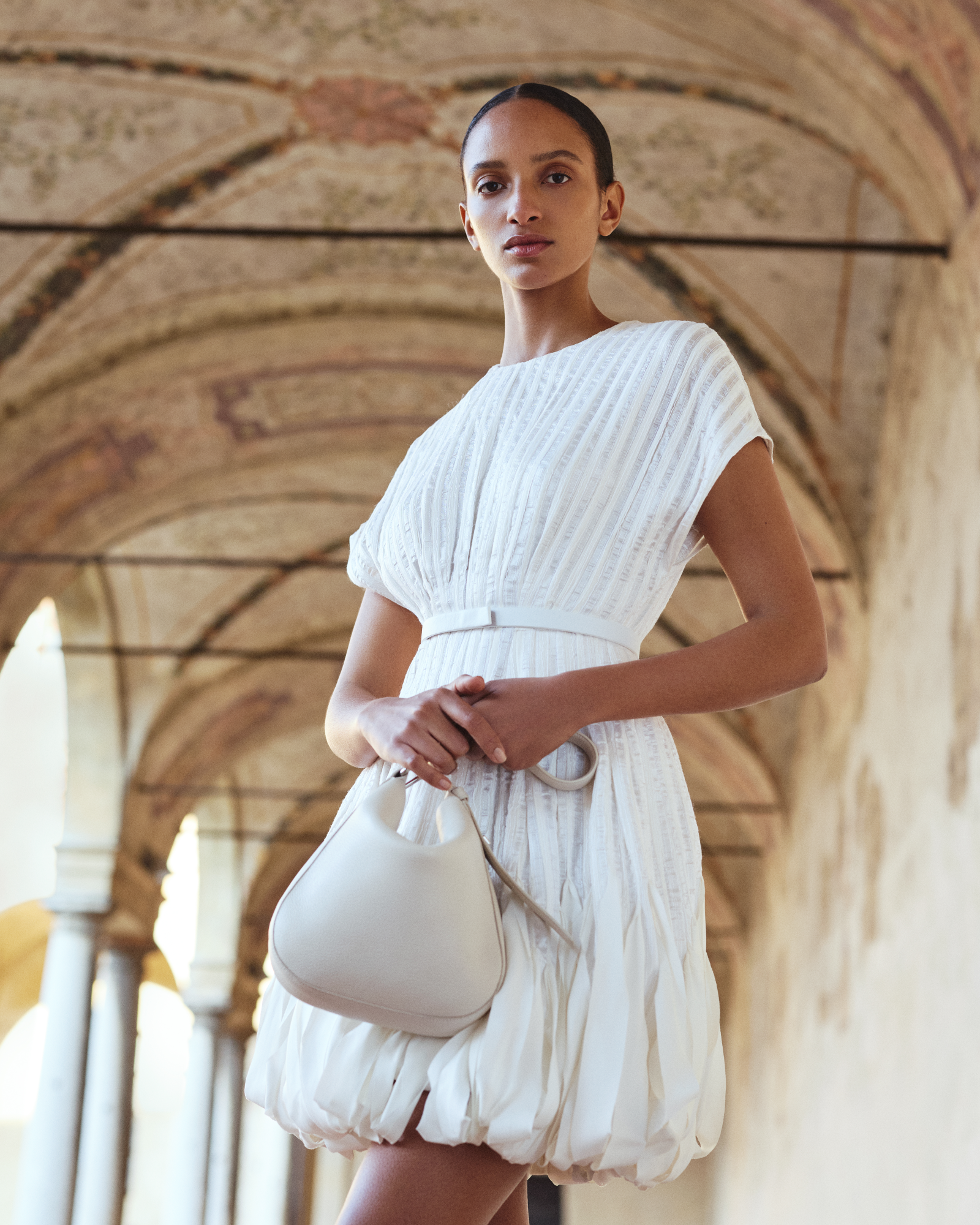 Designer Anna Little Hobo - neutral - ecru - white 