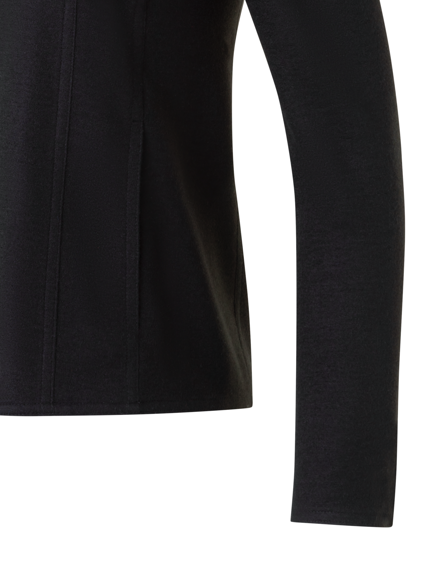 Designer Jacket in Cashmere Jersey - black - neutral