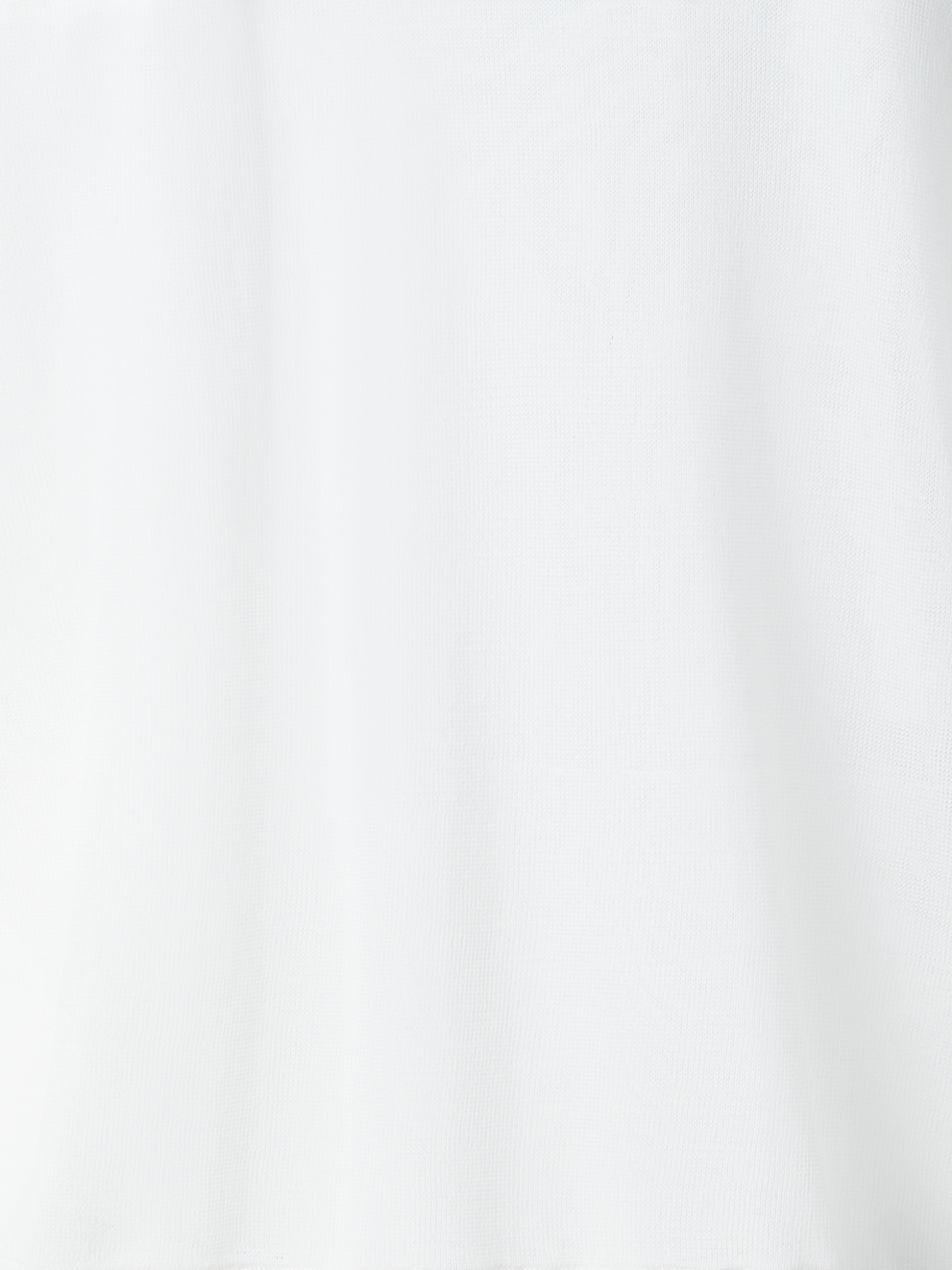 Designer Knit Sweater with Sheer Neckline and Sleeves - ecru - white