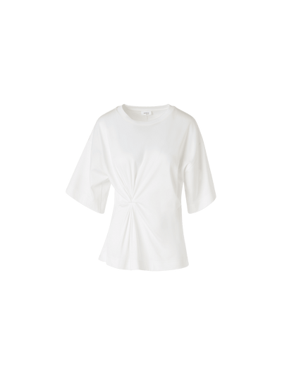 Designer Short-Sleeve Punto Dot T-Shirt - white