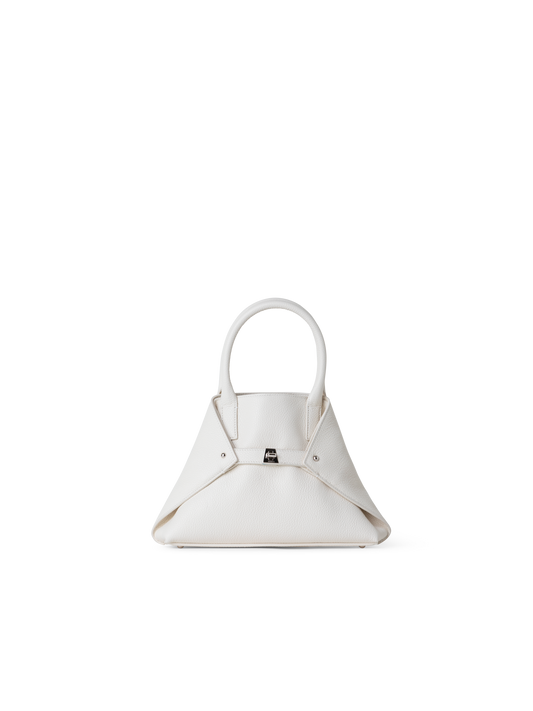 Designer Ai Little Top Handle Tote - neutral - white