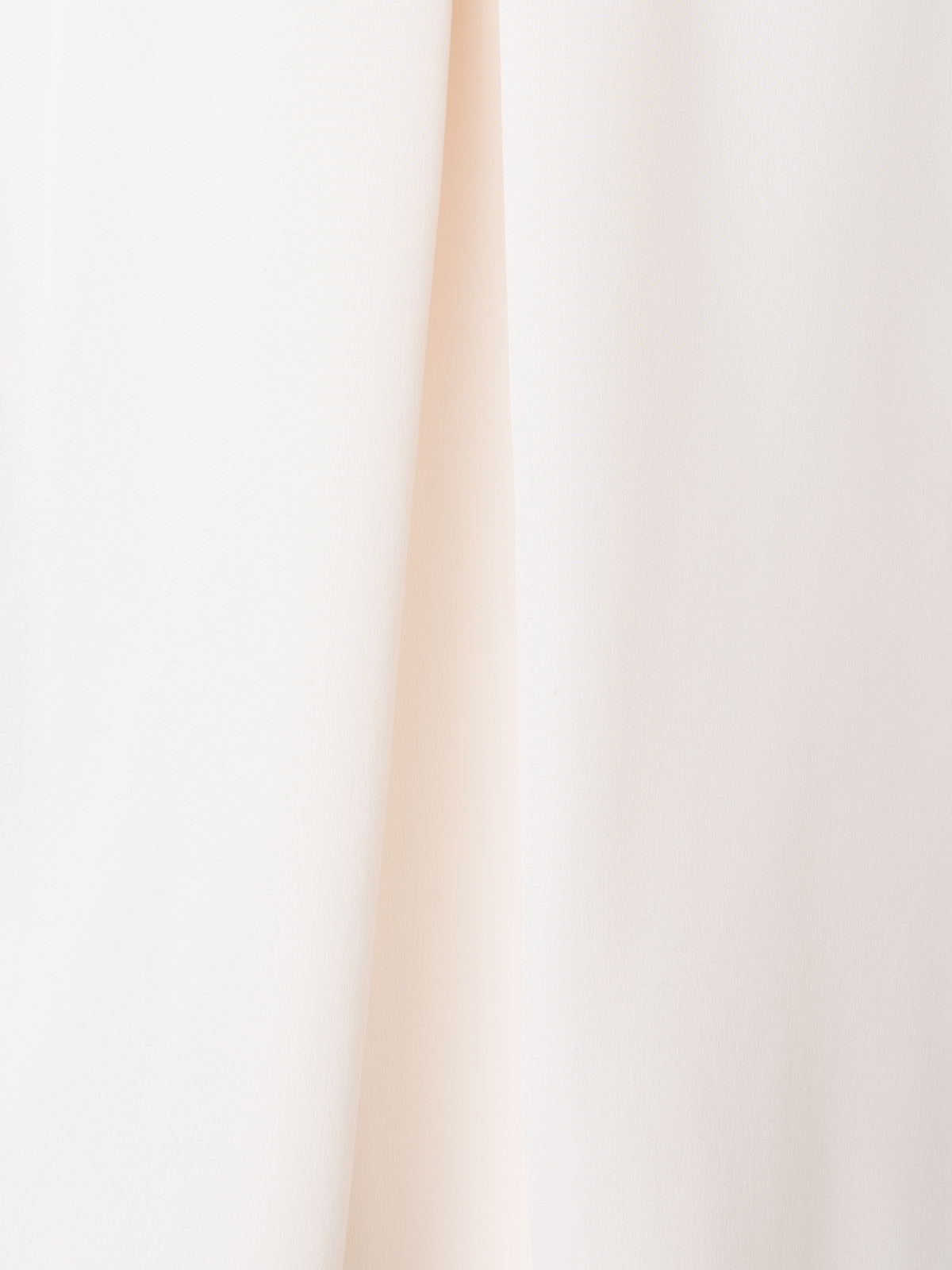 Designer Silk Blouse with 3D Organza Anemone - neutral - ecru - white