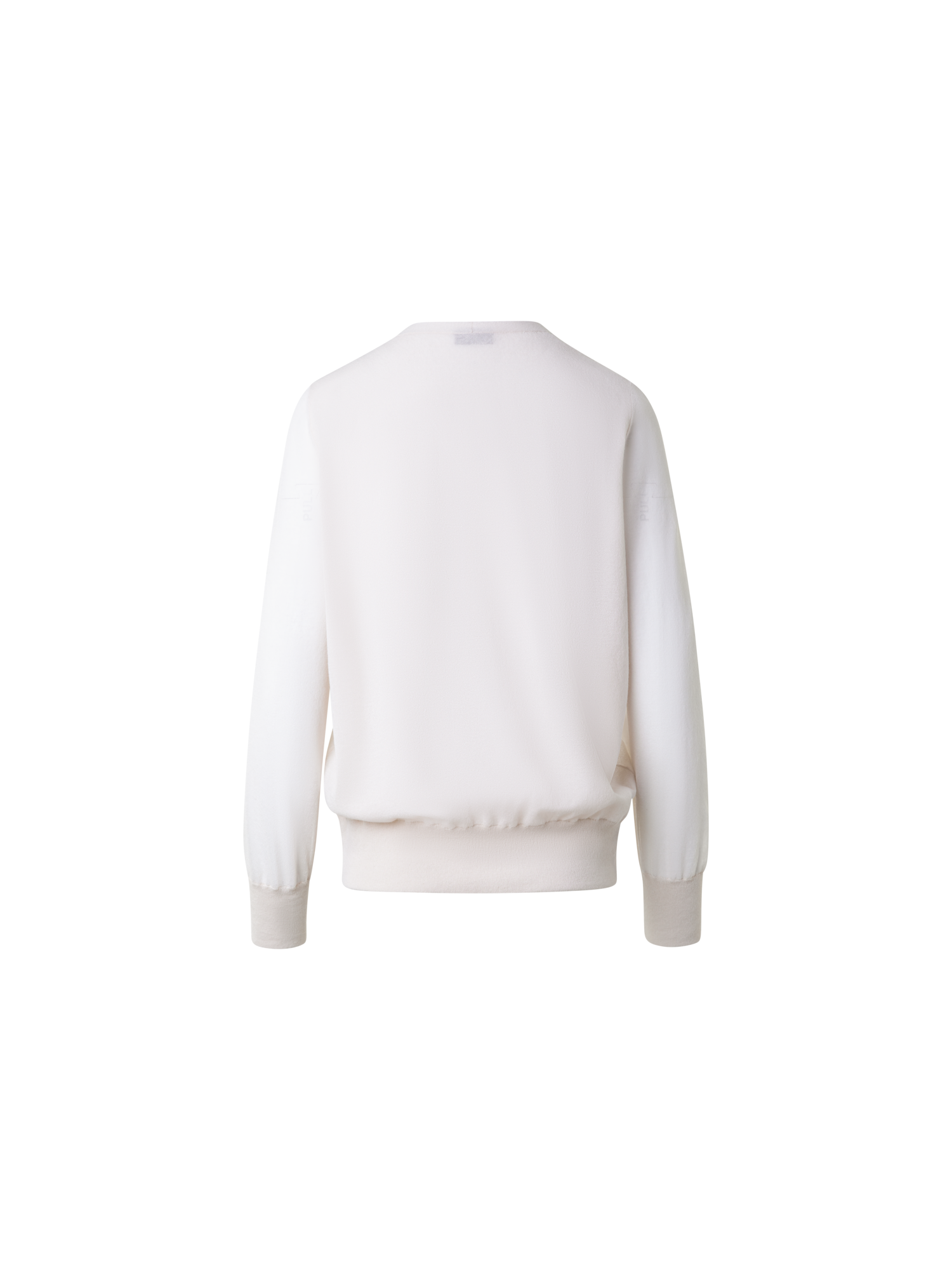 Designer Light Cardigan in Cotton Blend - grey - beige