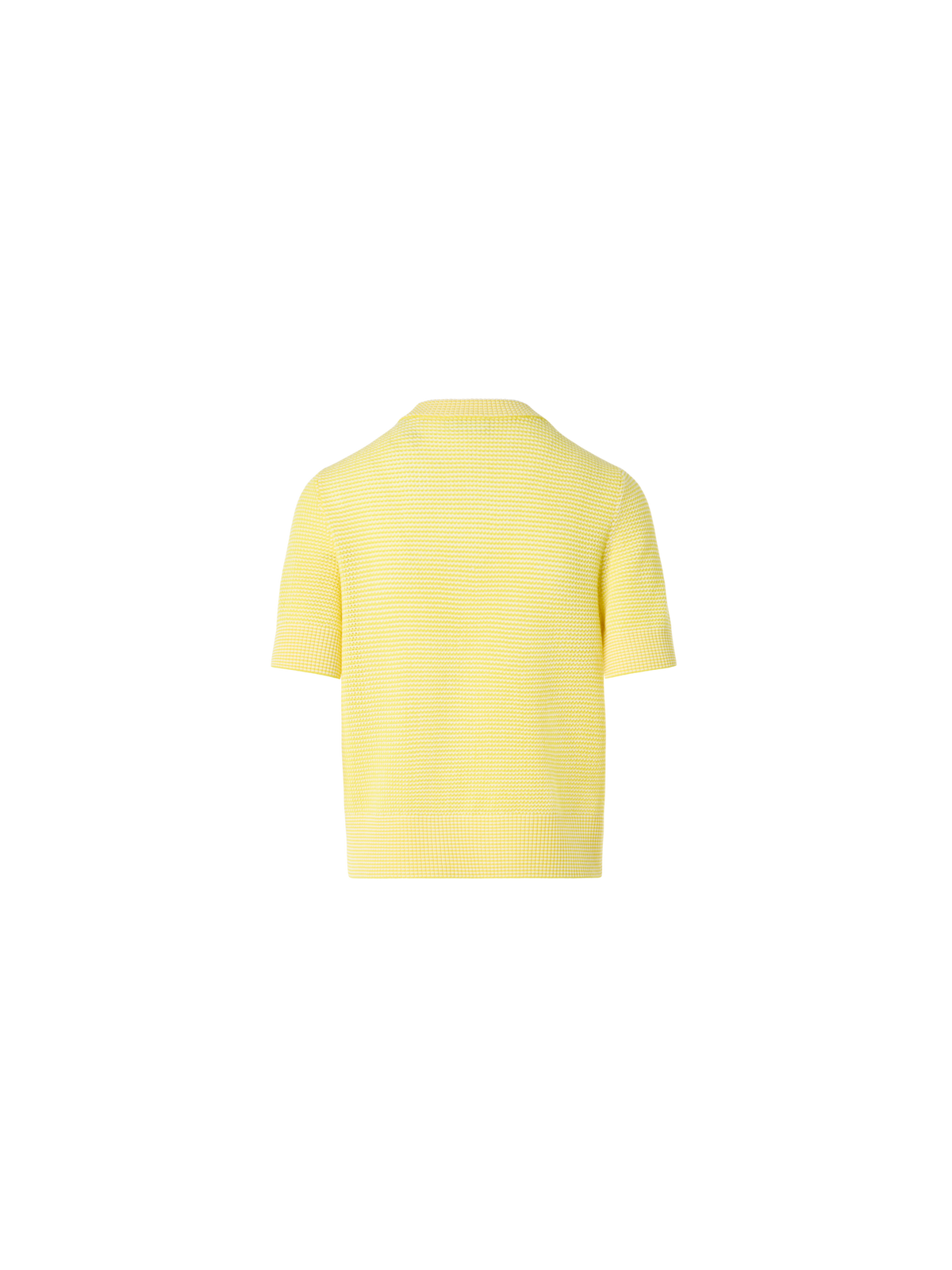 Designer Merino Wool Cropped Bolero Cardigan - yellow