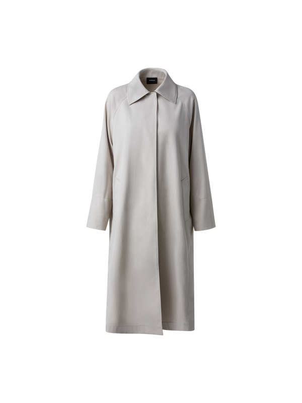 Designer Hannes Cotton Gabardine Coat