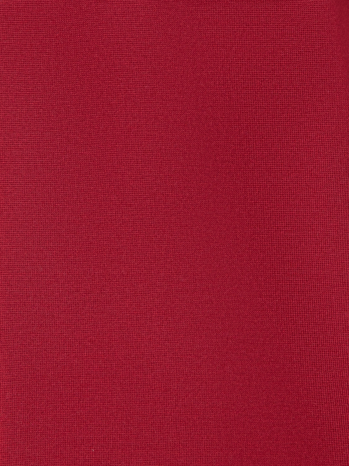 Designer Seamless Crew Neck Sweater in Cashmere Silk - red