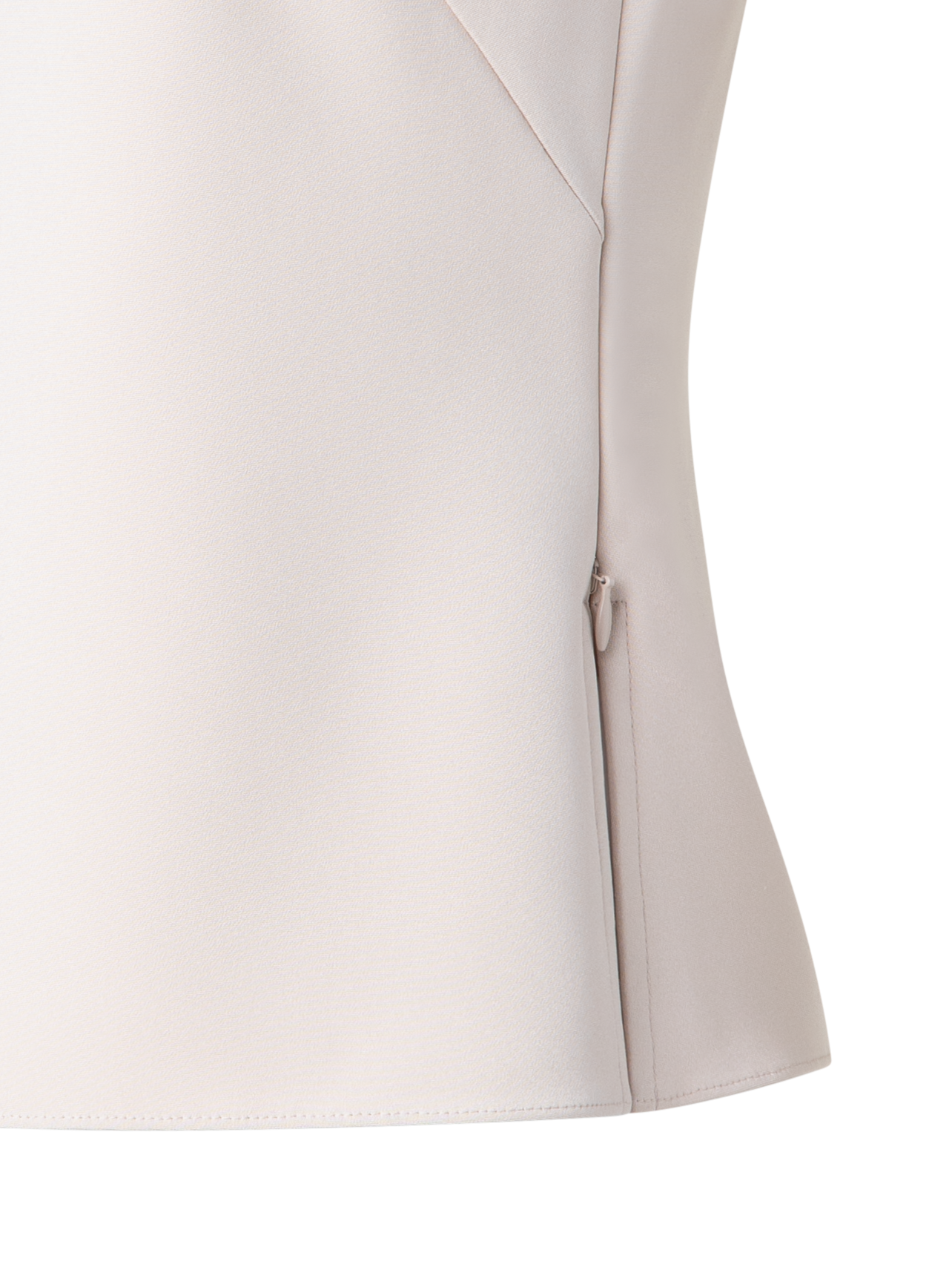 Designer Silk Tank Top - neutral - pastel - beige