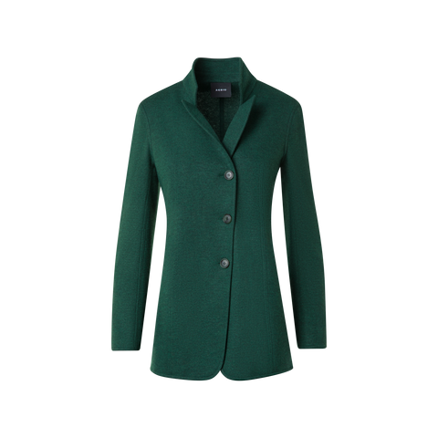 Elongated Blazer Jacket in Cashmere Jersey