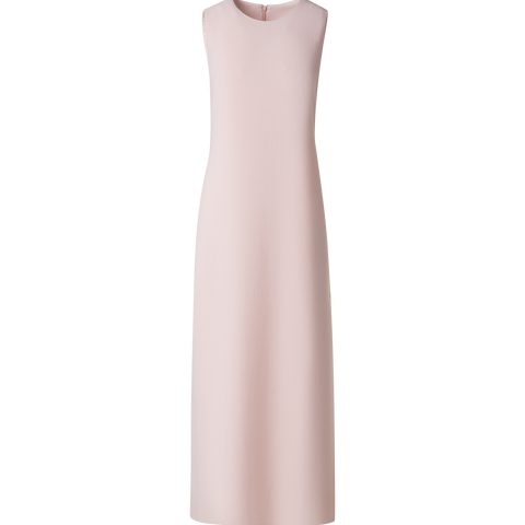 Midi Sheath Dress in Wool Double-Face