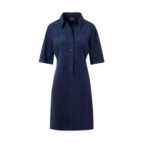 Techno Ultrasuede Polo Dress