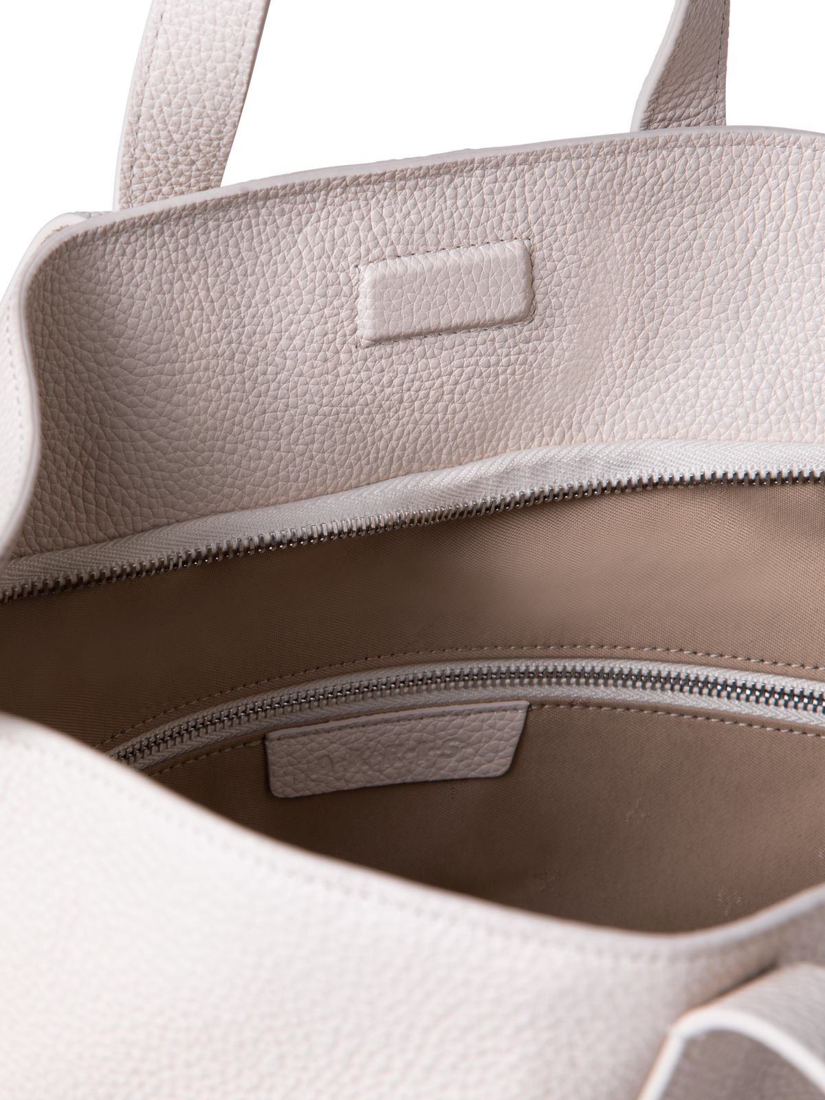 Designer Ai Medium Backpack - neutral - ecru - white