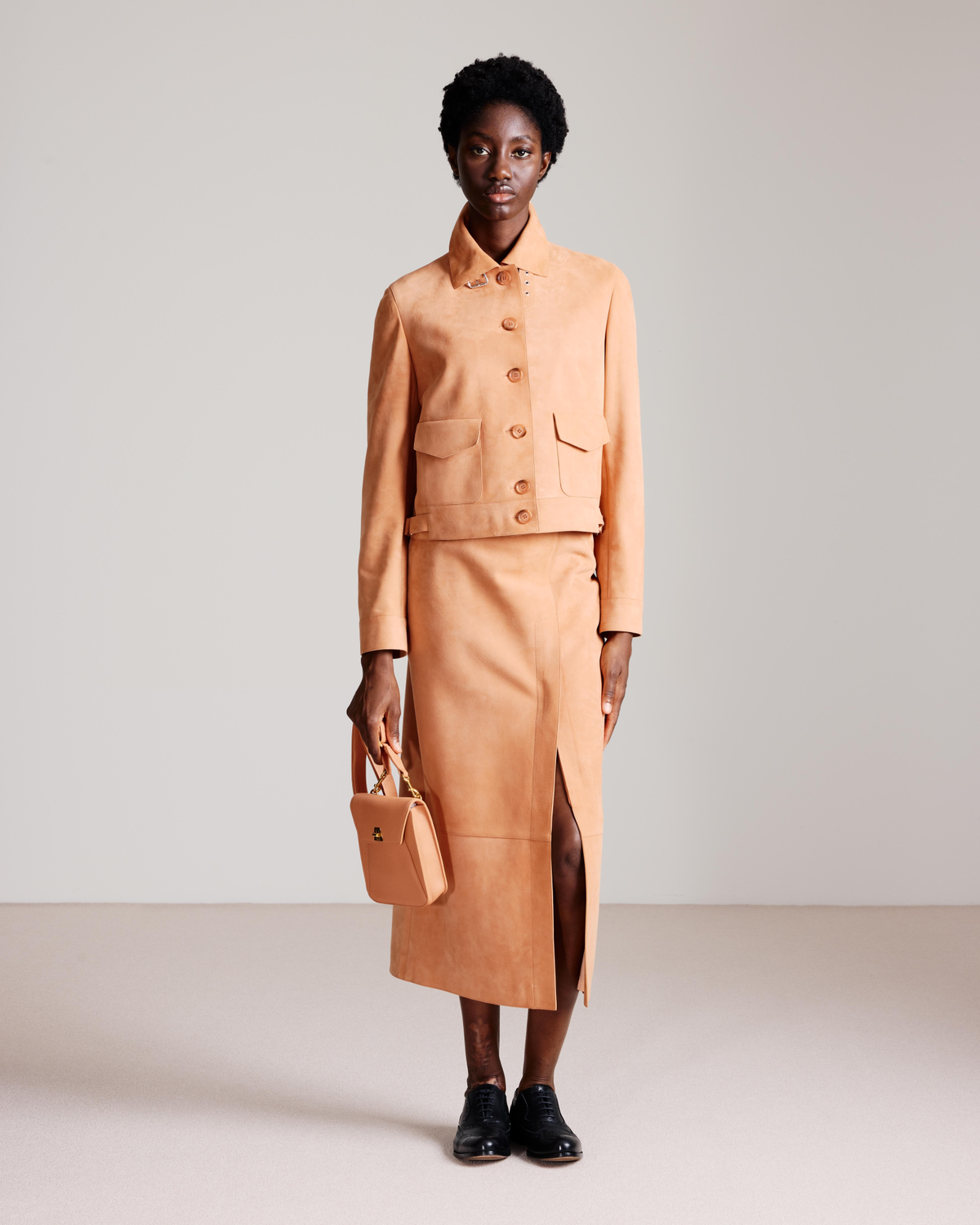 Designer Anouk Mini Messenger Bag - pastel - pink - orange #editorial