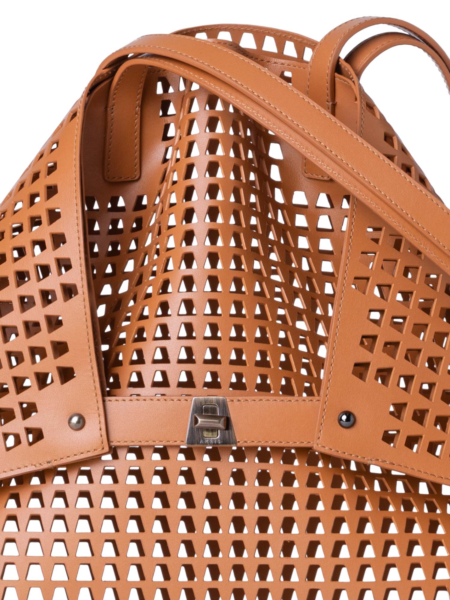 Designer Ai Medium Shoulder Tote - neutral - brown