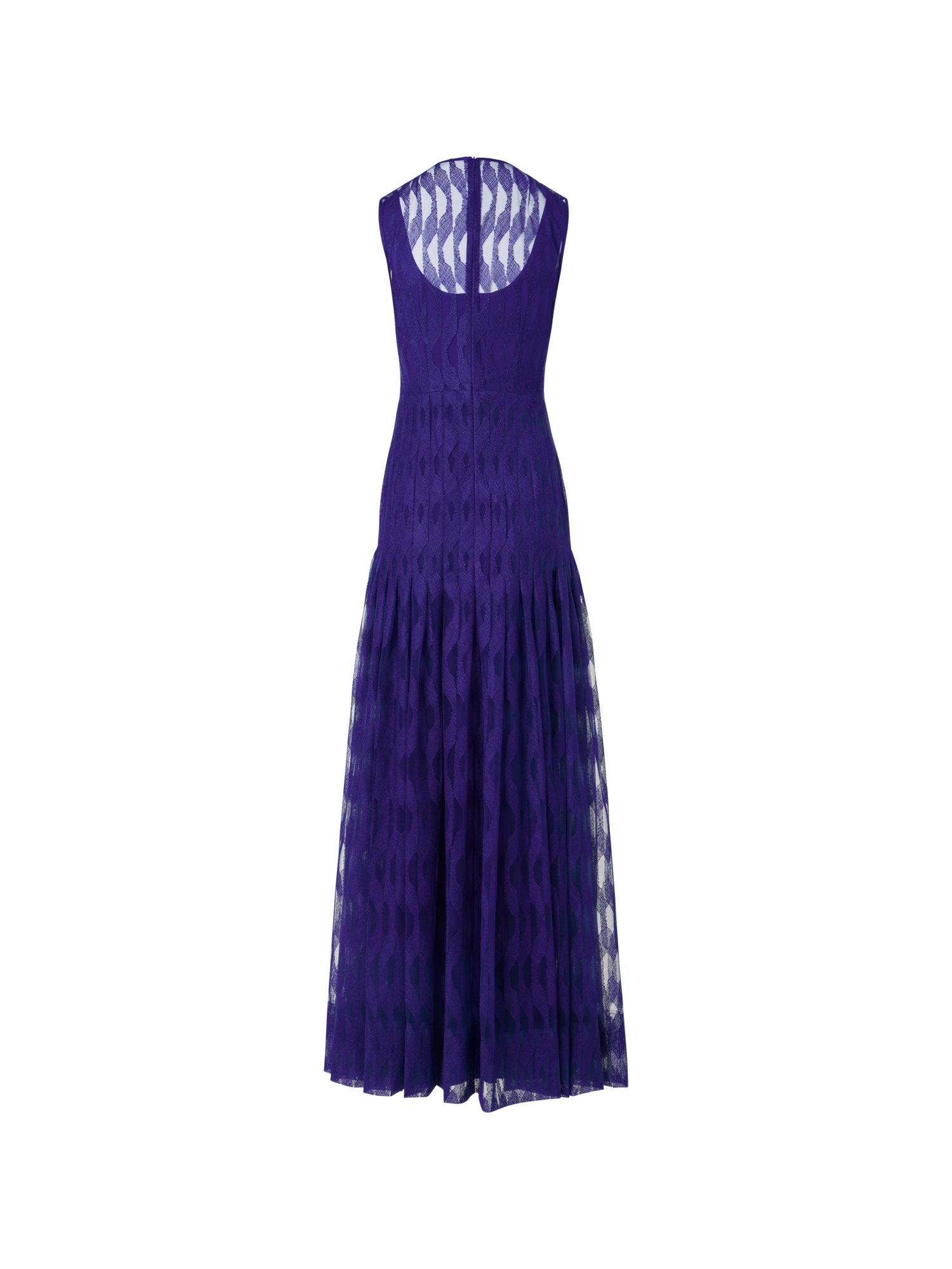 Designer Sleeveless High Plains Gown - purple