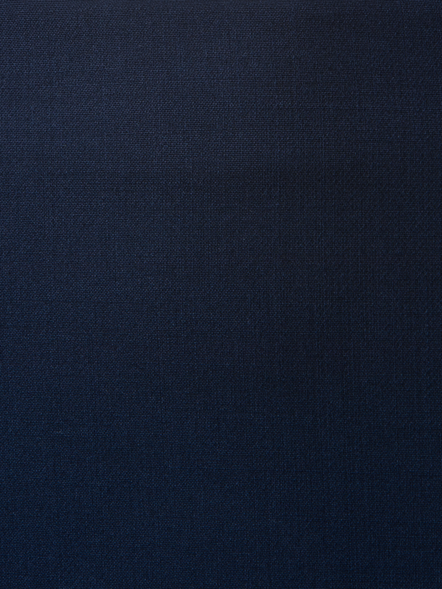 Designer Wool Double-Face Pencil Skirt with Zip Pockets - navy - blue