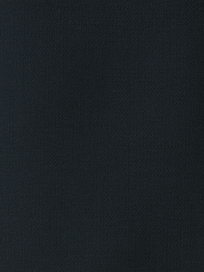 Designer Wool Crêpe Double-Face Mini Skirt with Apron - black - neutral