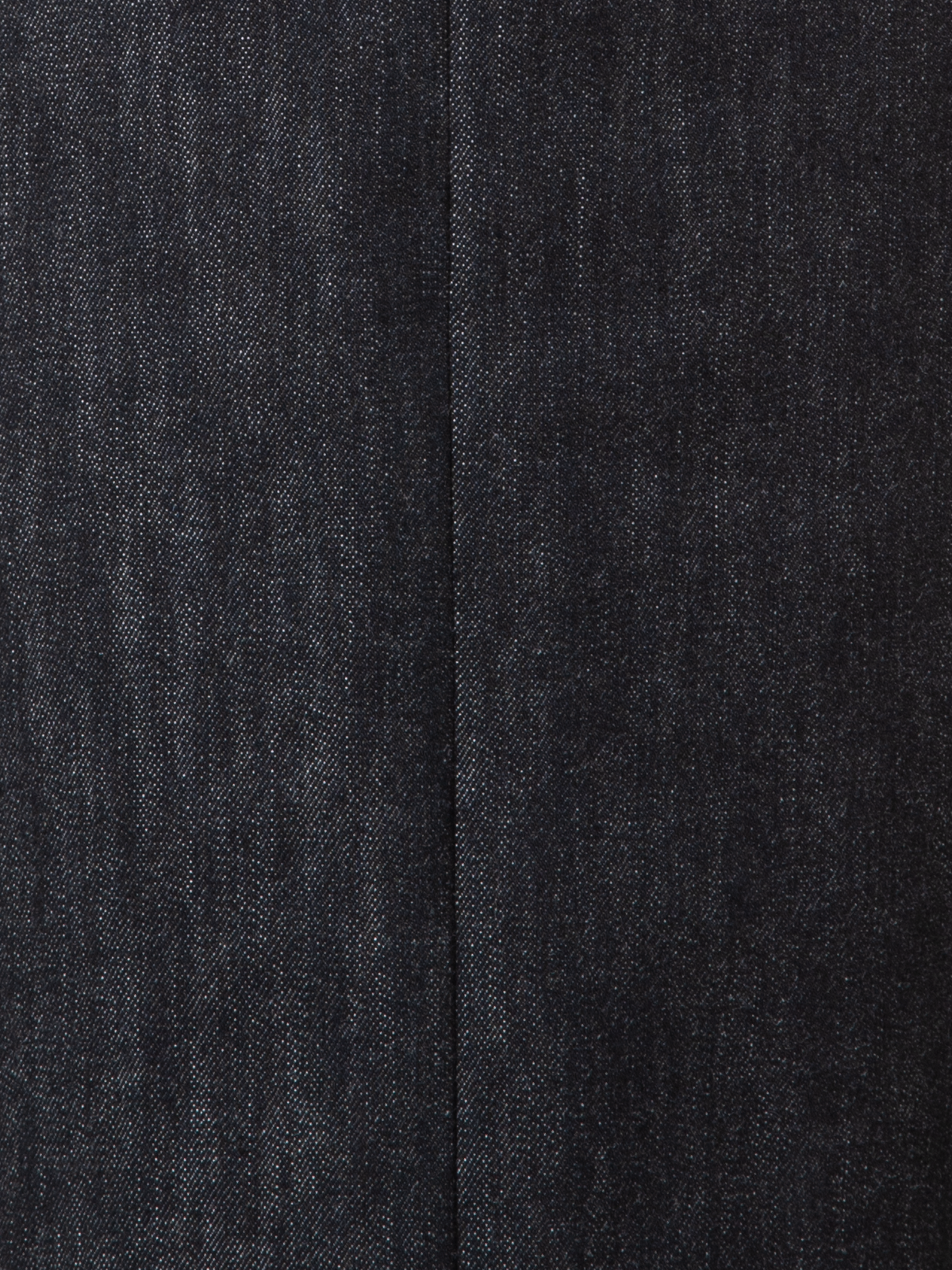 Designer Cotton Denim Stretch Long Bermuda Shorts - black